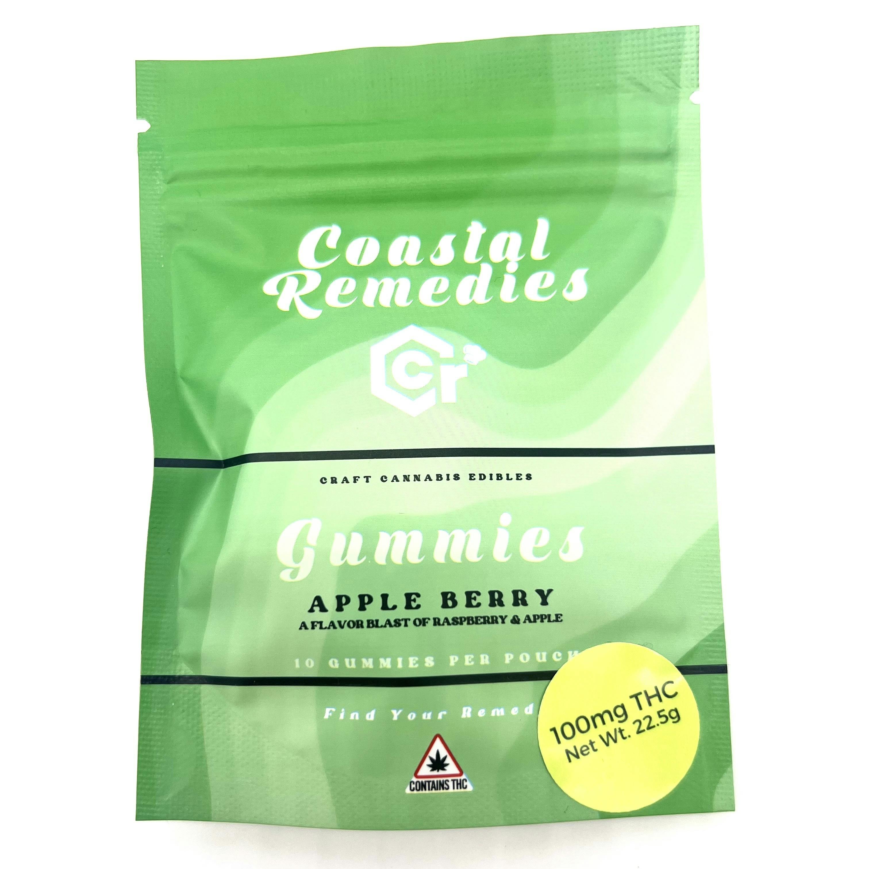 100mg Apple Berry Gummies | Coastal Remedies by Coastal Remedies