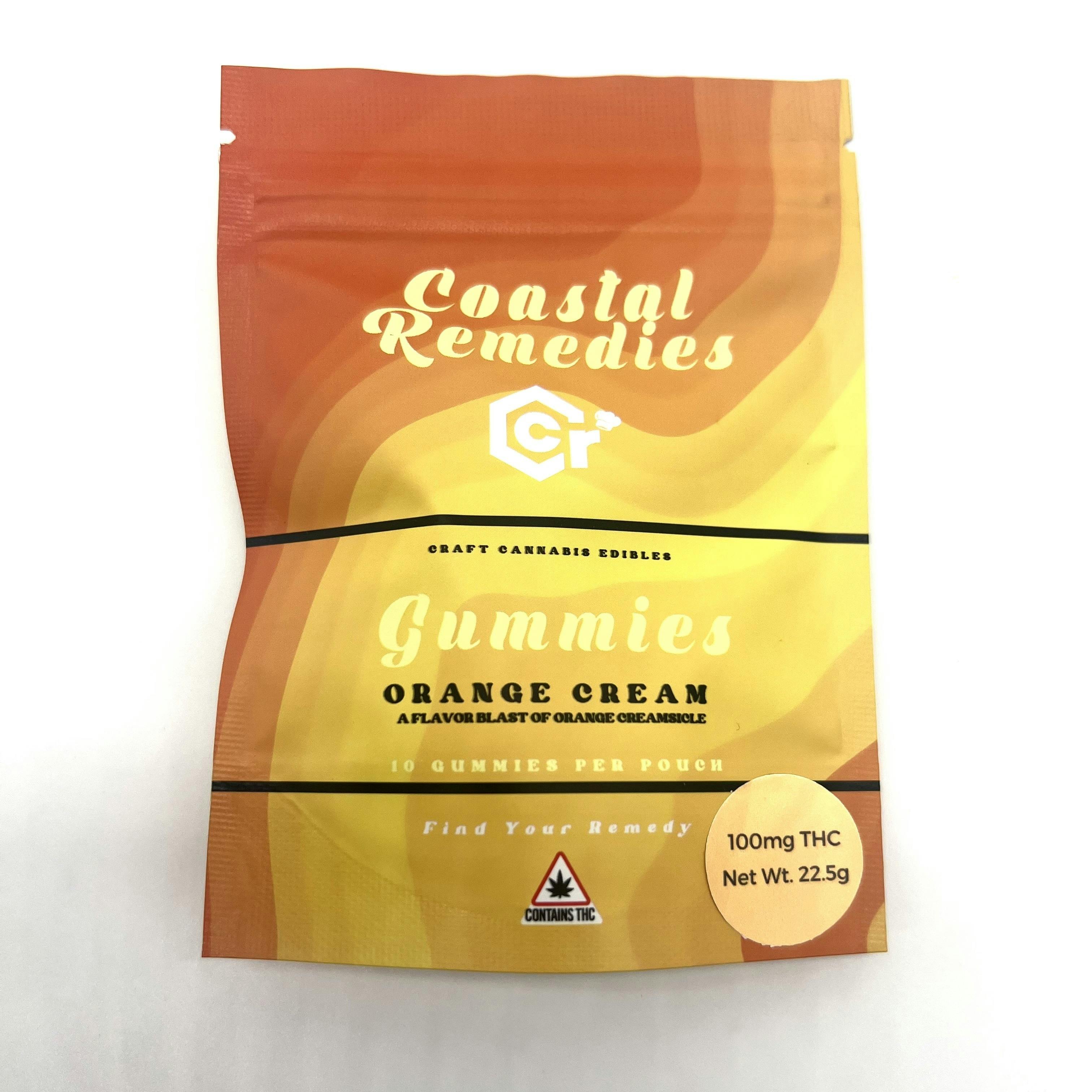 100mg Orange Creamsicle Gummies | Coastal Remedies by Coastal Remedies