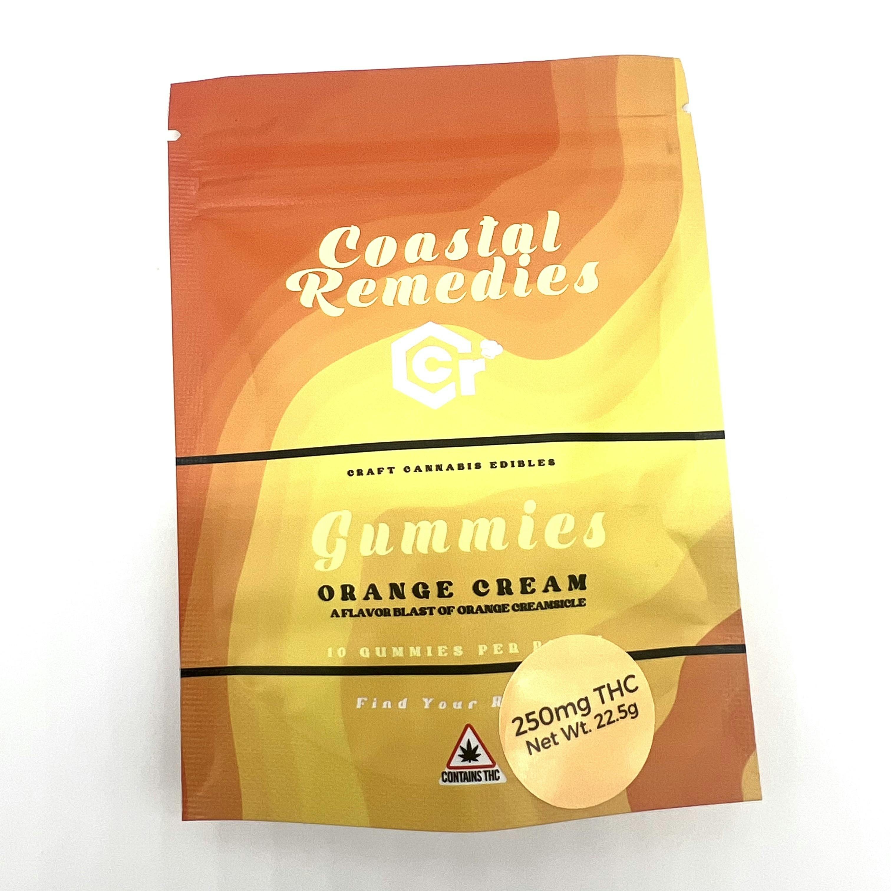 250mg Orange Creamsicle Gummies | Coastal Remedies by Coastal Remedies