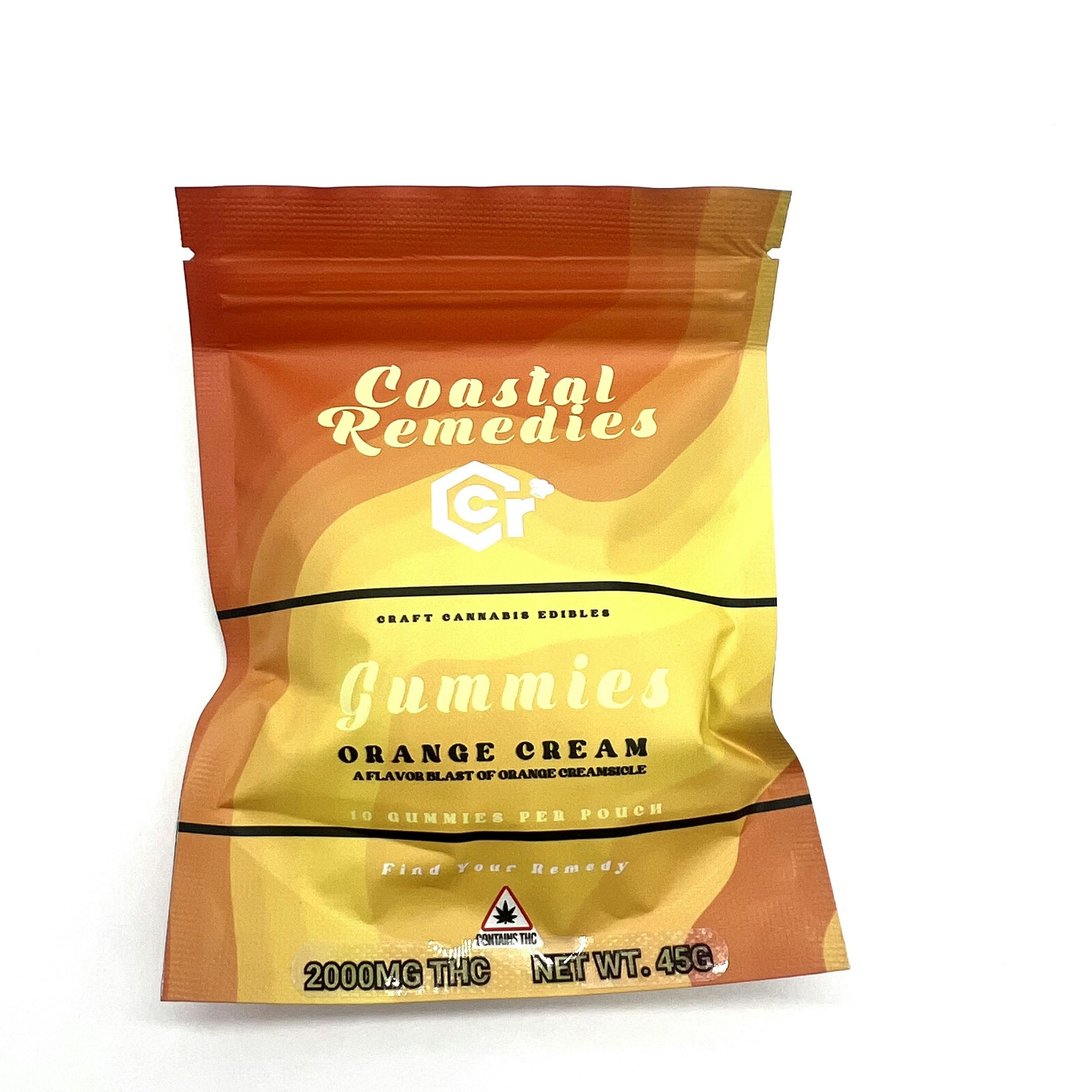 2000mg Orange Creamsicle Gummies | Coastal Remedies by Coastal Remedies