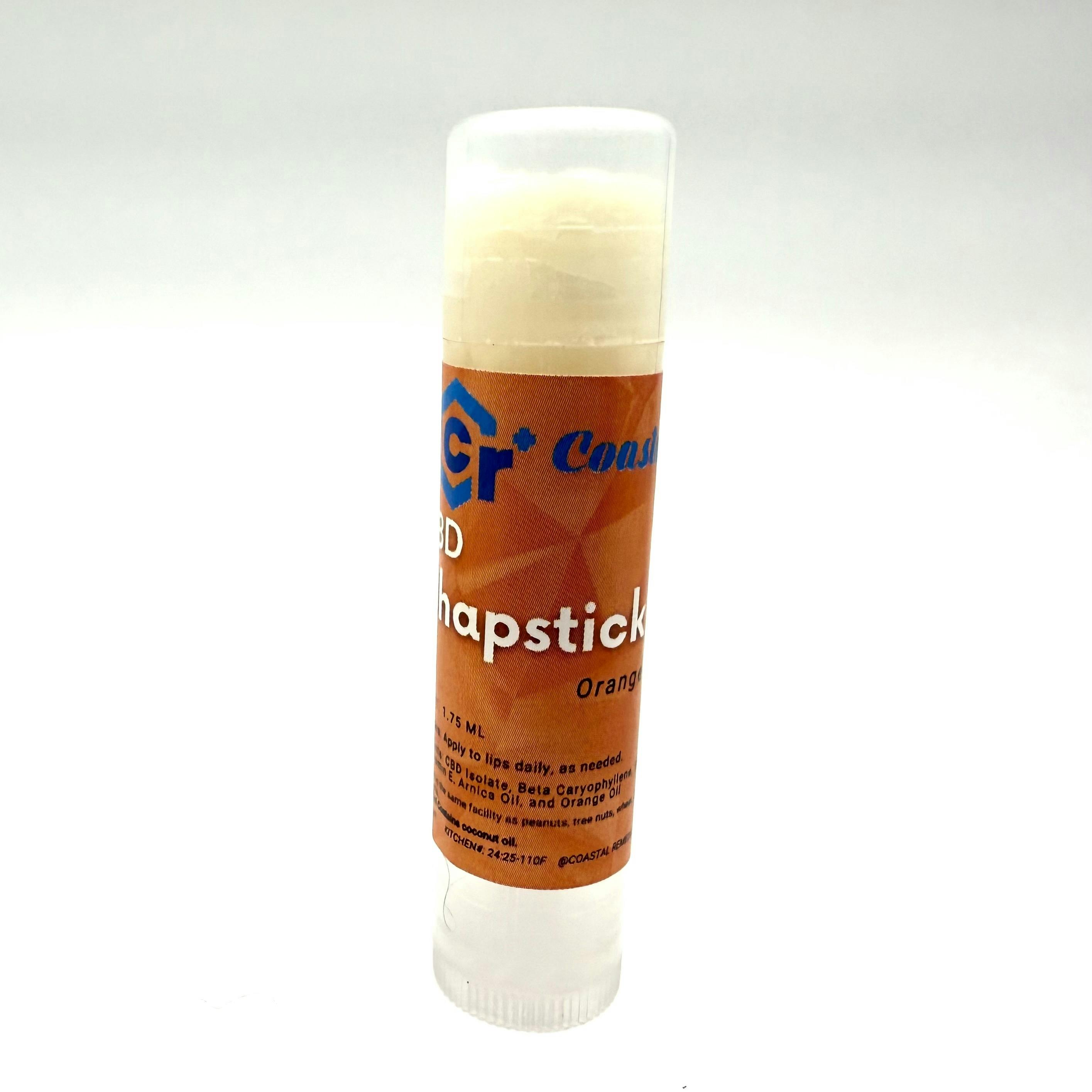 CBD Chapstick | Orange | Coastal Remedies