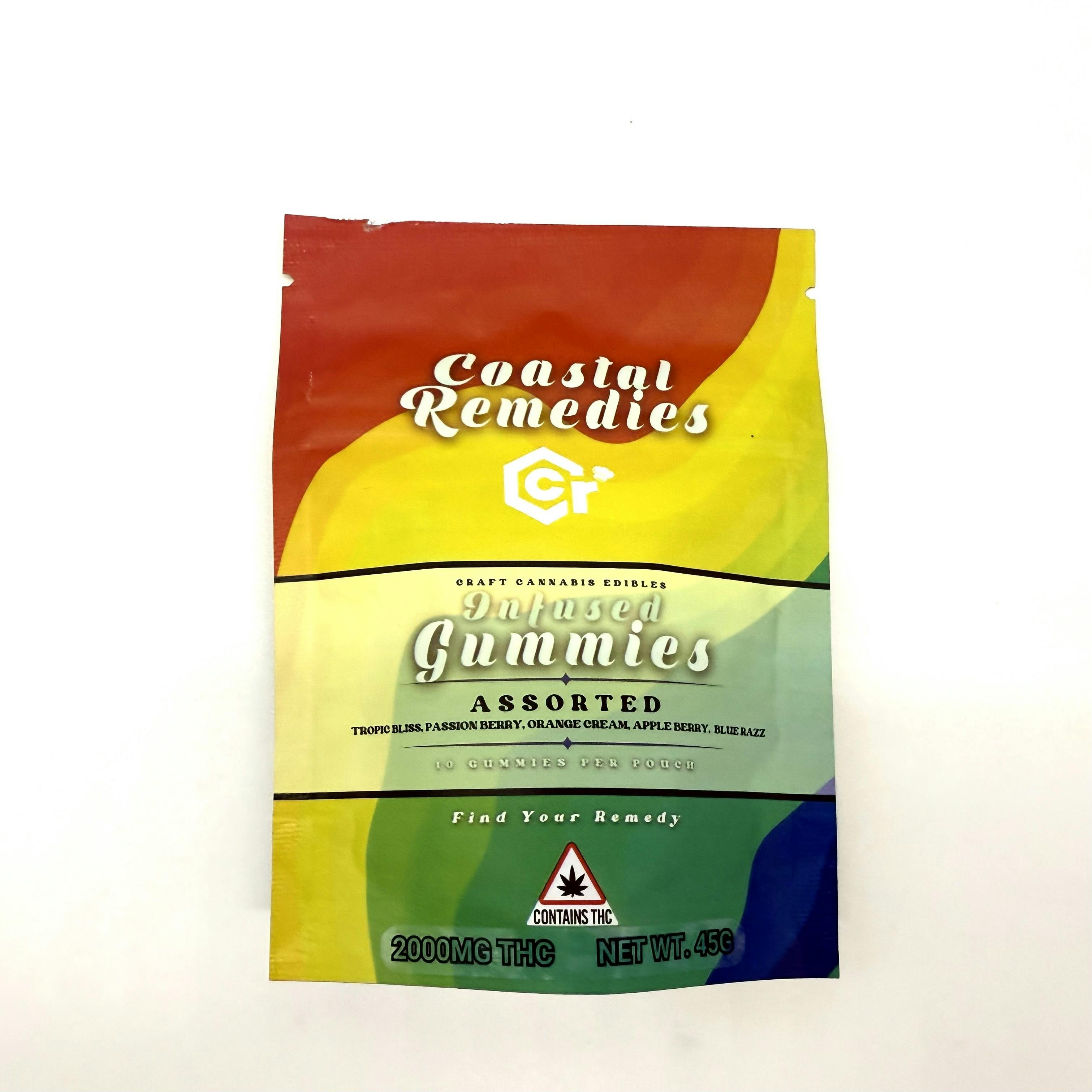 2000mg Assorted Gummies | Coastal Remedies by Coastal Remedies