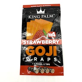 4 Strawberry Goji Wraps With Tips