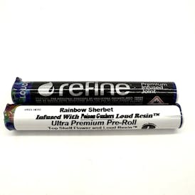 1 Gram Infused Rainbow Sherbet w/ Poison Gushers LOUD Pre-Roll