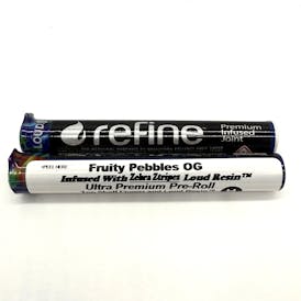 1 Gram Infused Fruity Pebbles OG w/ Zebra Ztripez LOUD Pre-Roll