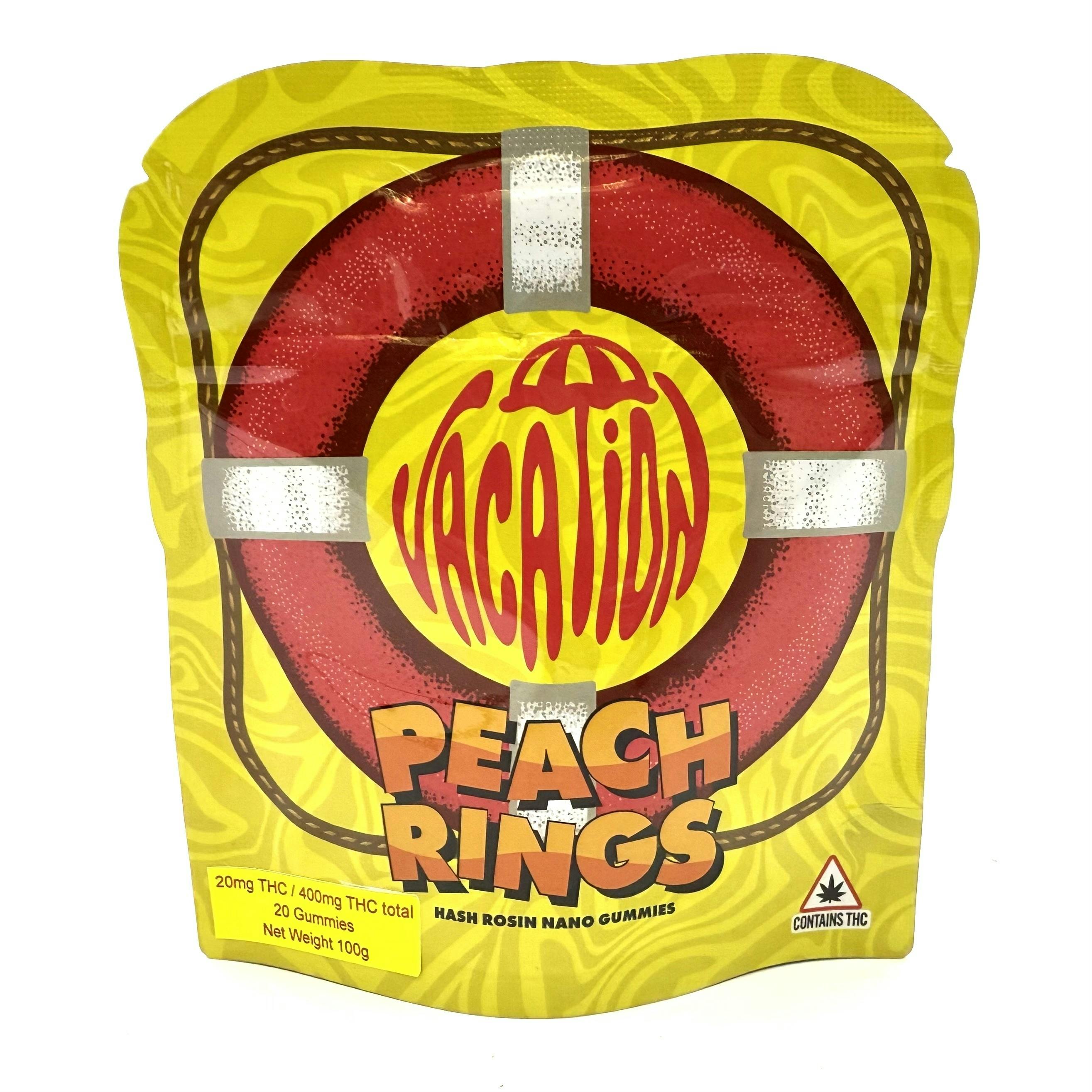 (1000mg) Fast Acting Hash Rosin Peach Rings
