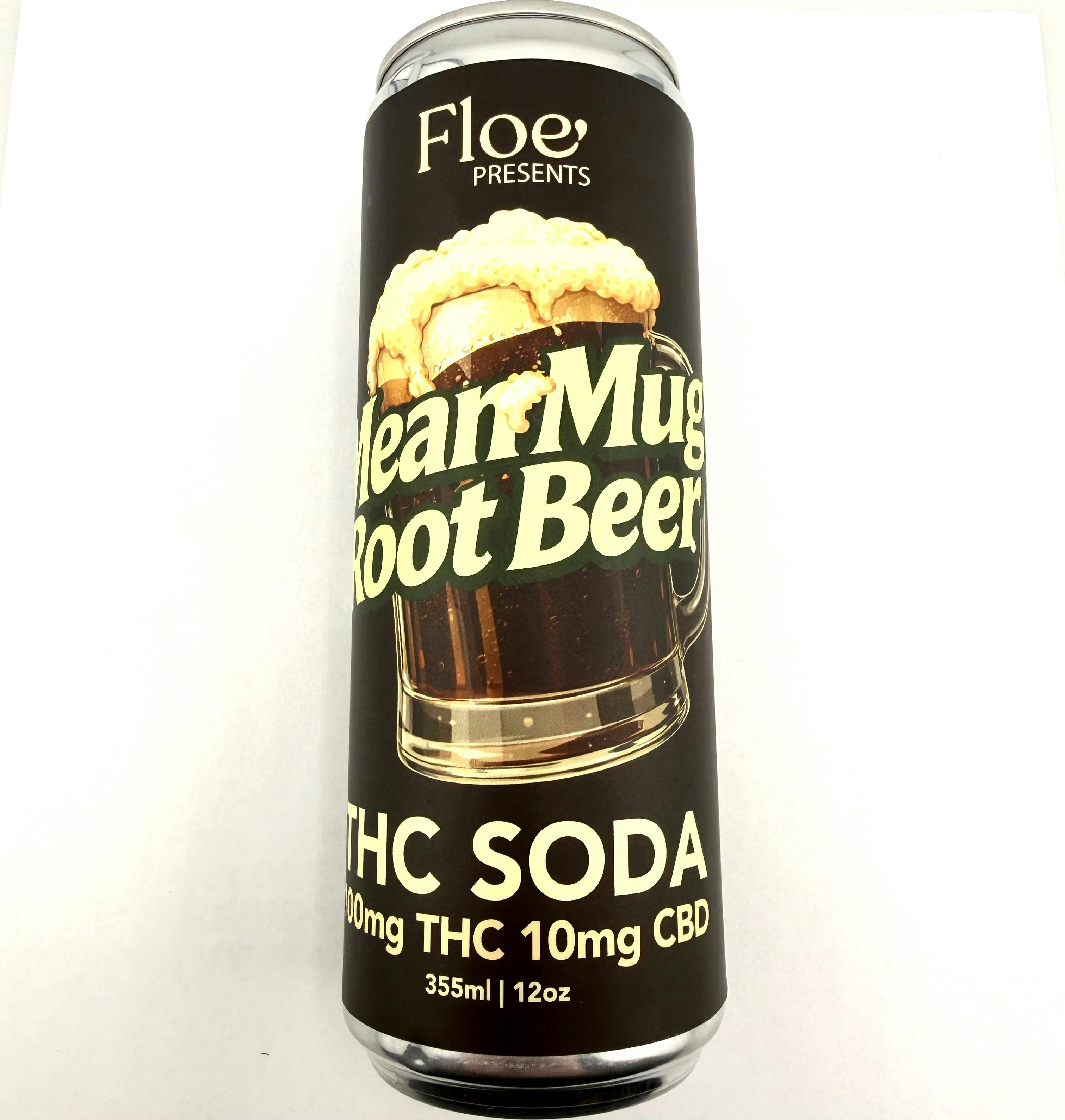 100mg Fast Acting Mean Mug Root Beer Drink