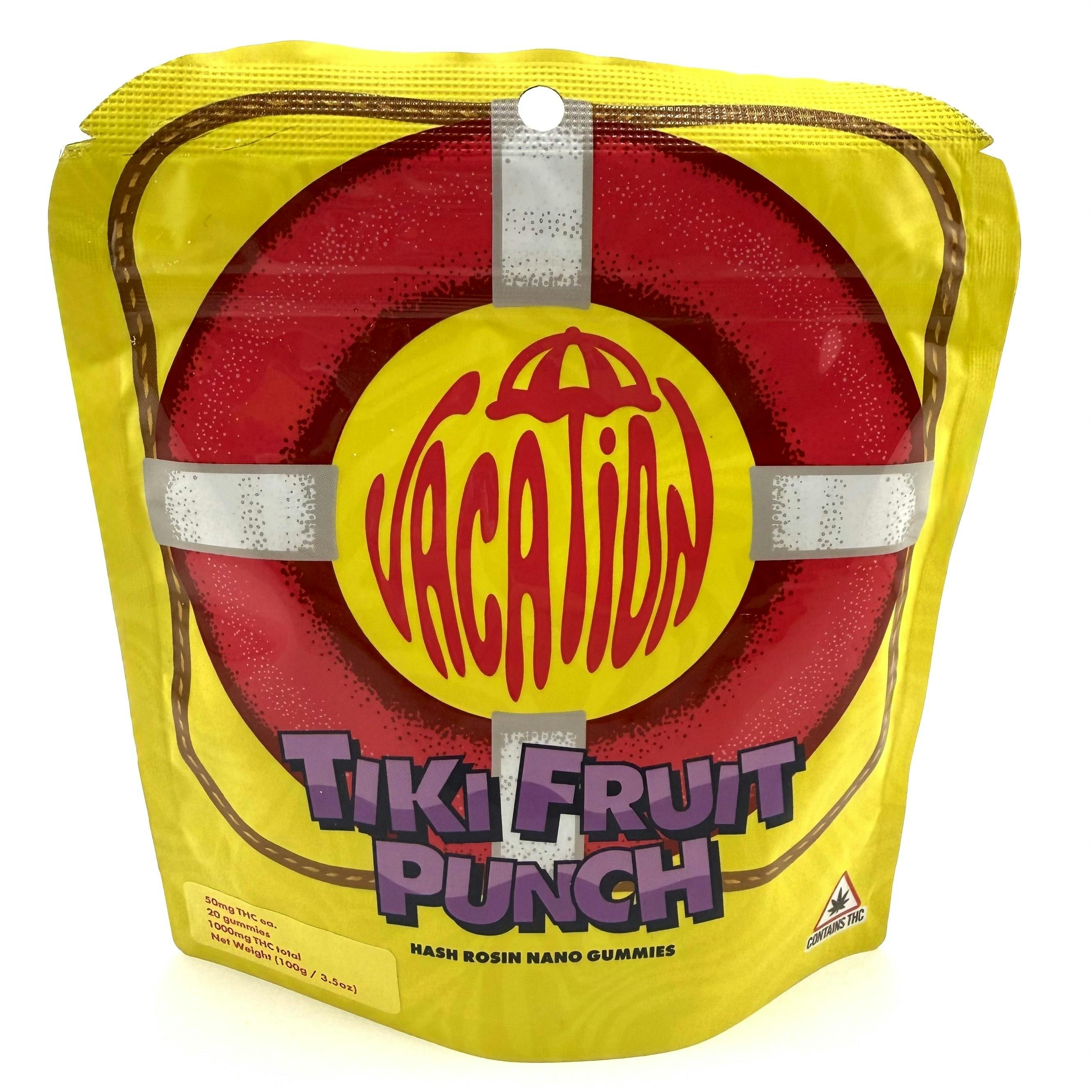 (1000mg) Fast Acting Hash Rosin Tiki Fruit Punch Rings