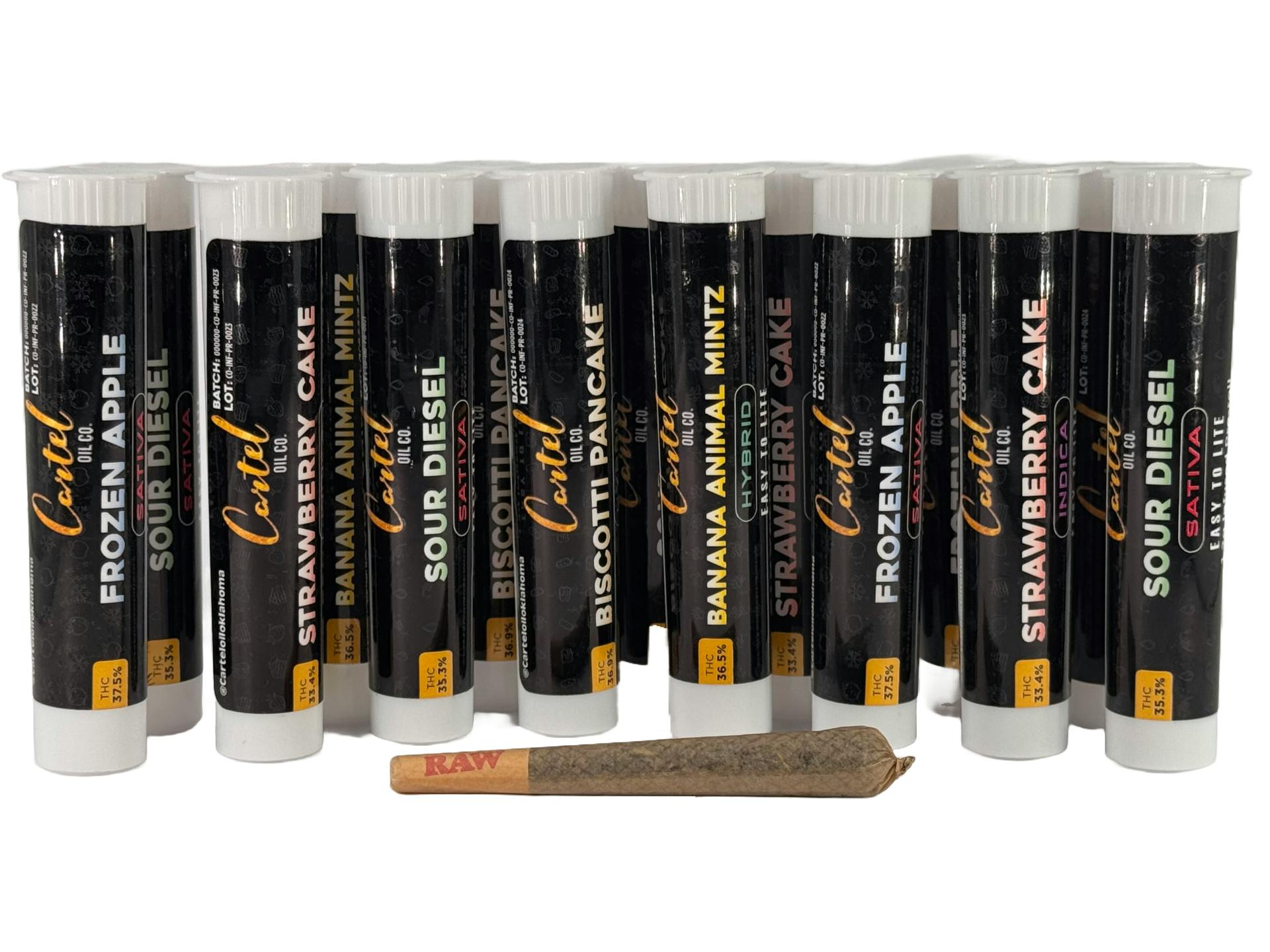 Cartel Oil Co | Banana Cream Jealousy | Infused Joint | 1.2g by Cartel Oil Co