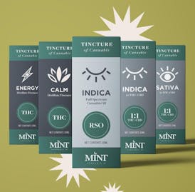 MINT COMPANY “ENERGY” THC TINCTURE