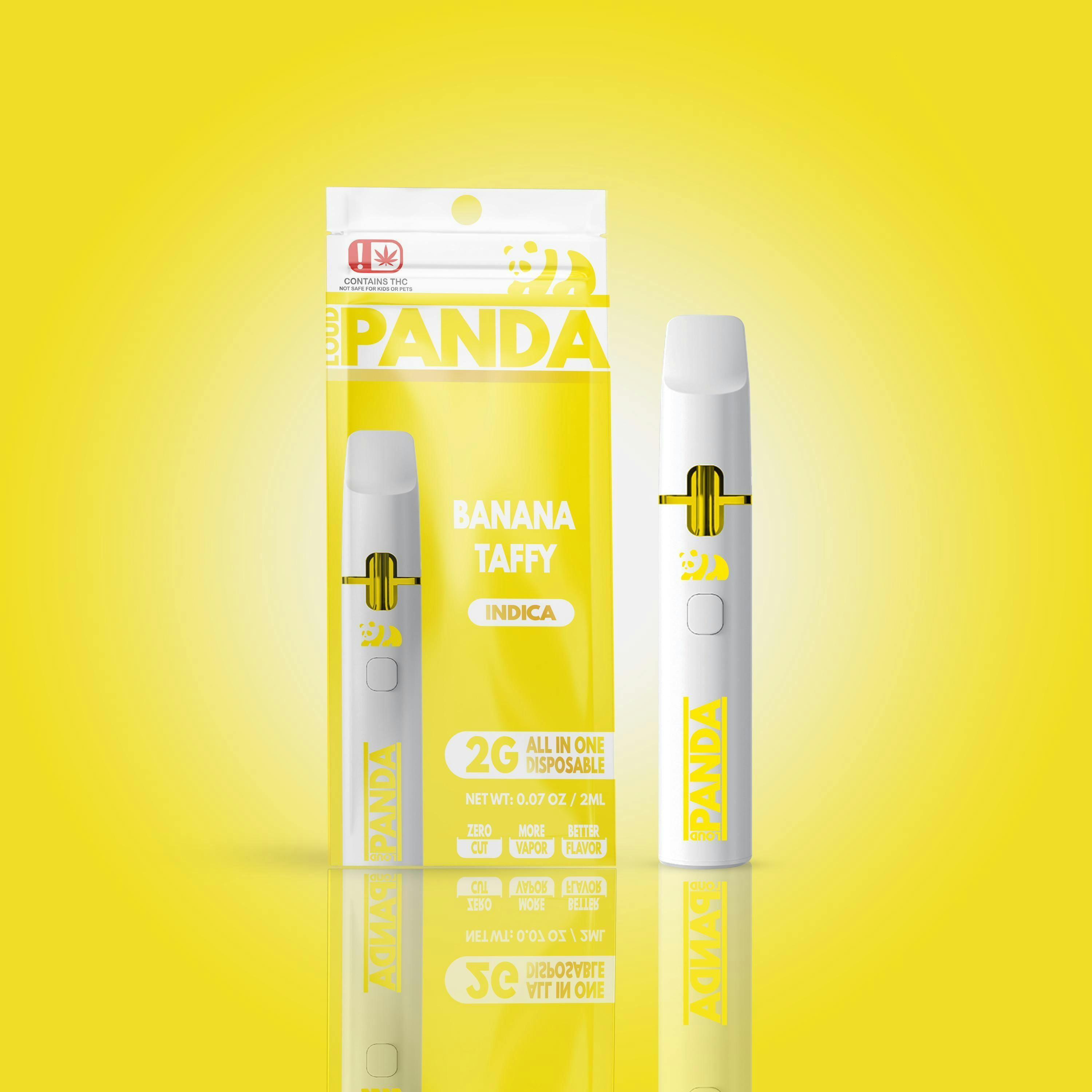 Loud Panda - Banana Taffy - 2g