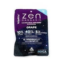 ZEN I Sativa Mini Fruit Punch | 250mg Single Gummy