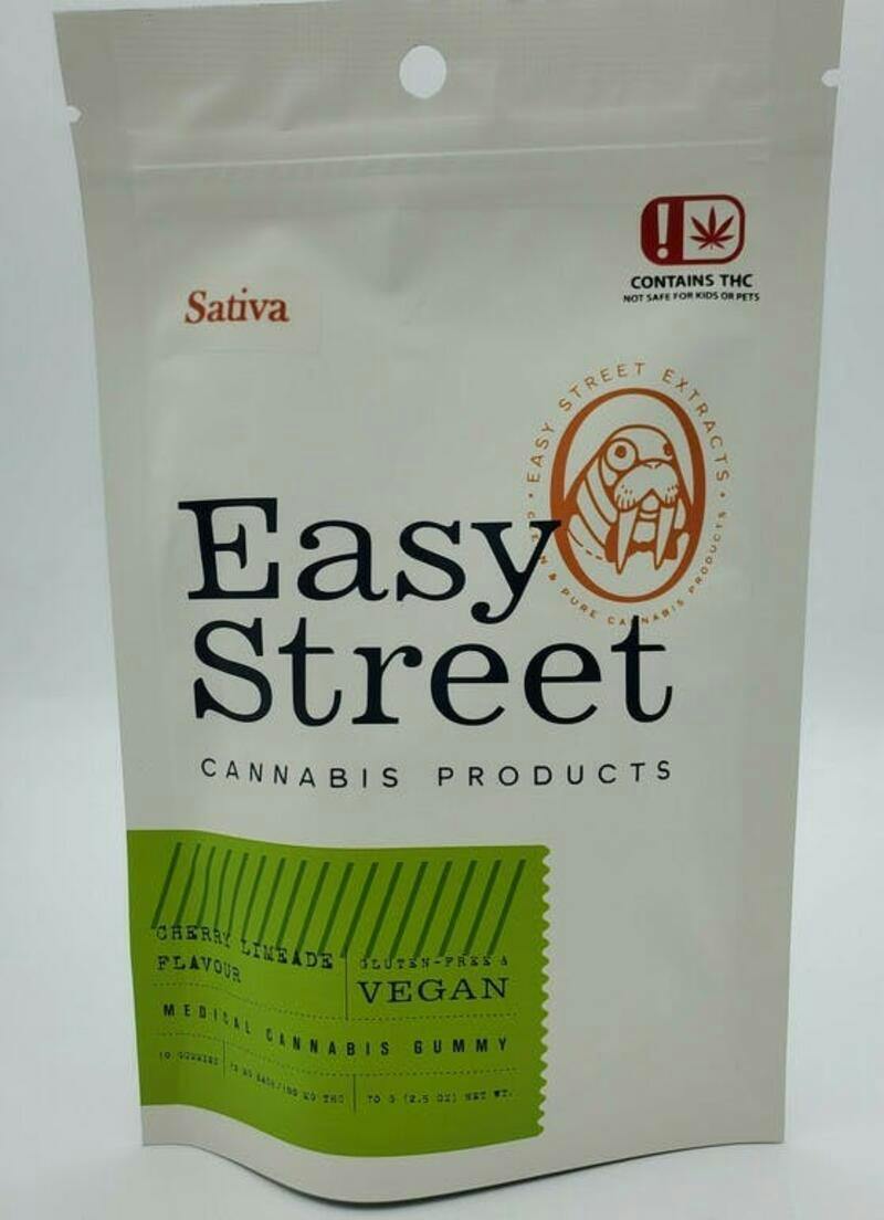 Easy Street - Cherry Limeade 100mg Sativa