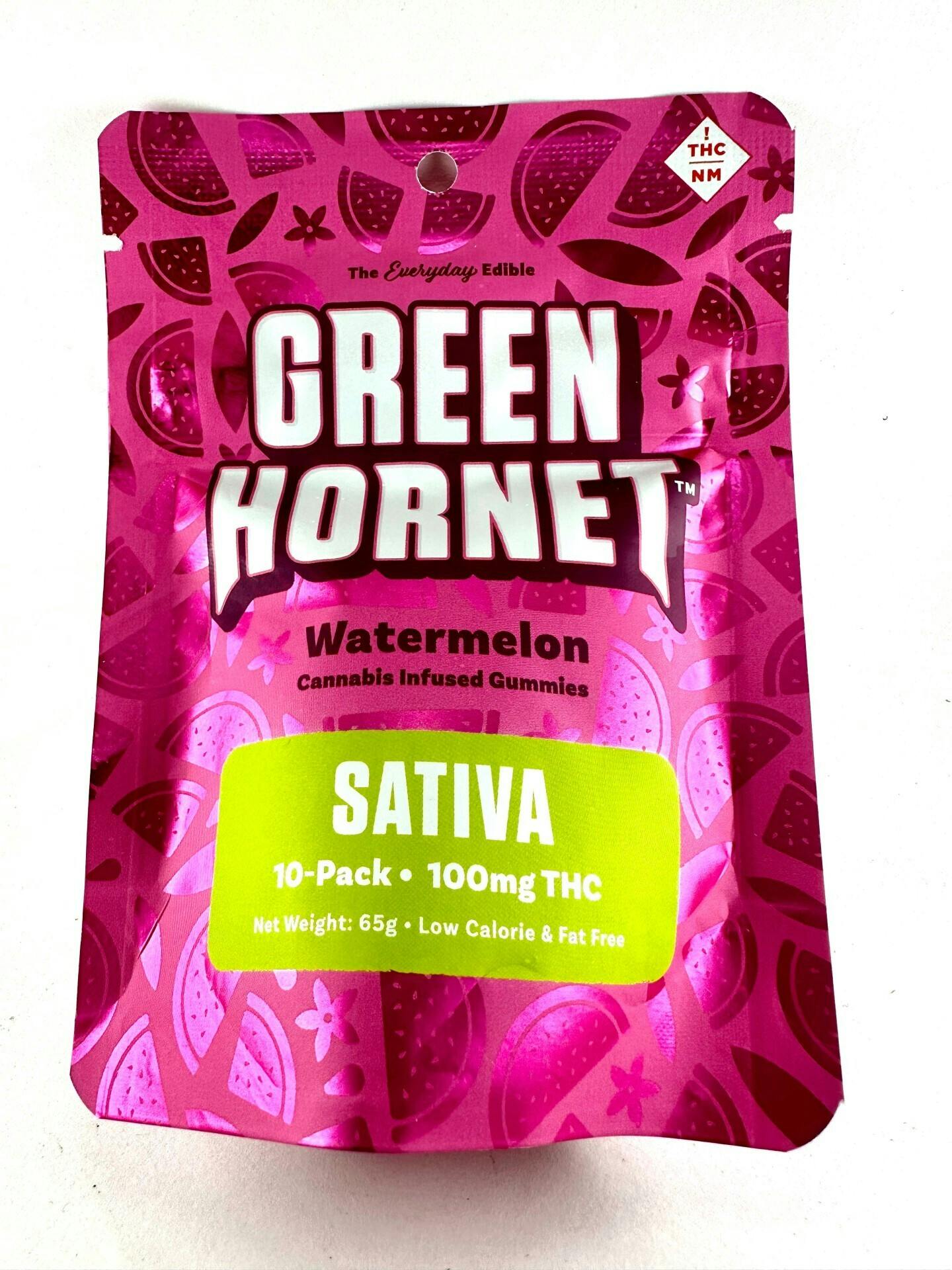 Green Hornet watermelon 100mg sativa