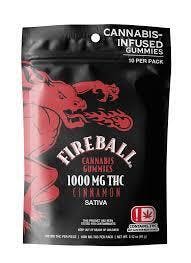 Smokiez Edibles | Fruit Chews | Sweet Fireball | THC | 1000mg | Fireball
