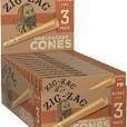 Zig Zag | Unbleached | King Size 3pk | Cones