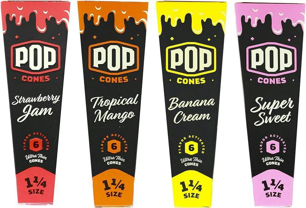 Pop Variety Pack 1 1/4 Cones