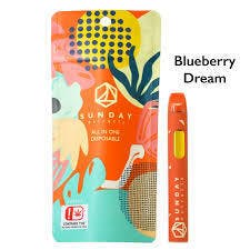 2g All In One - Distillate - Blueberry Dream