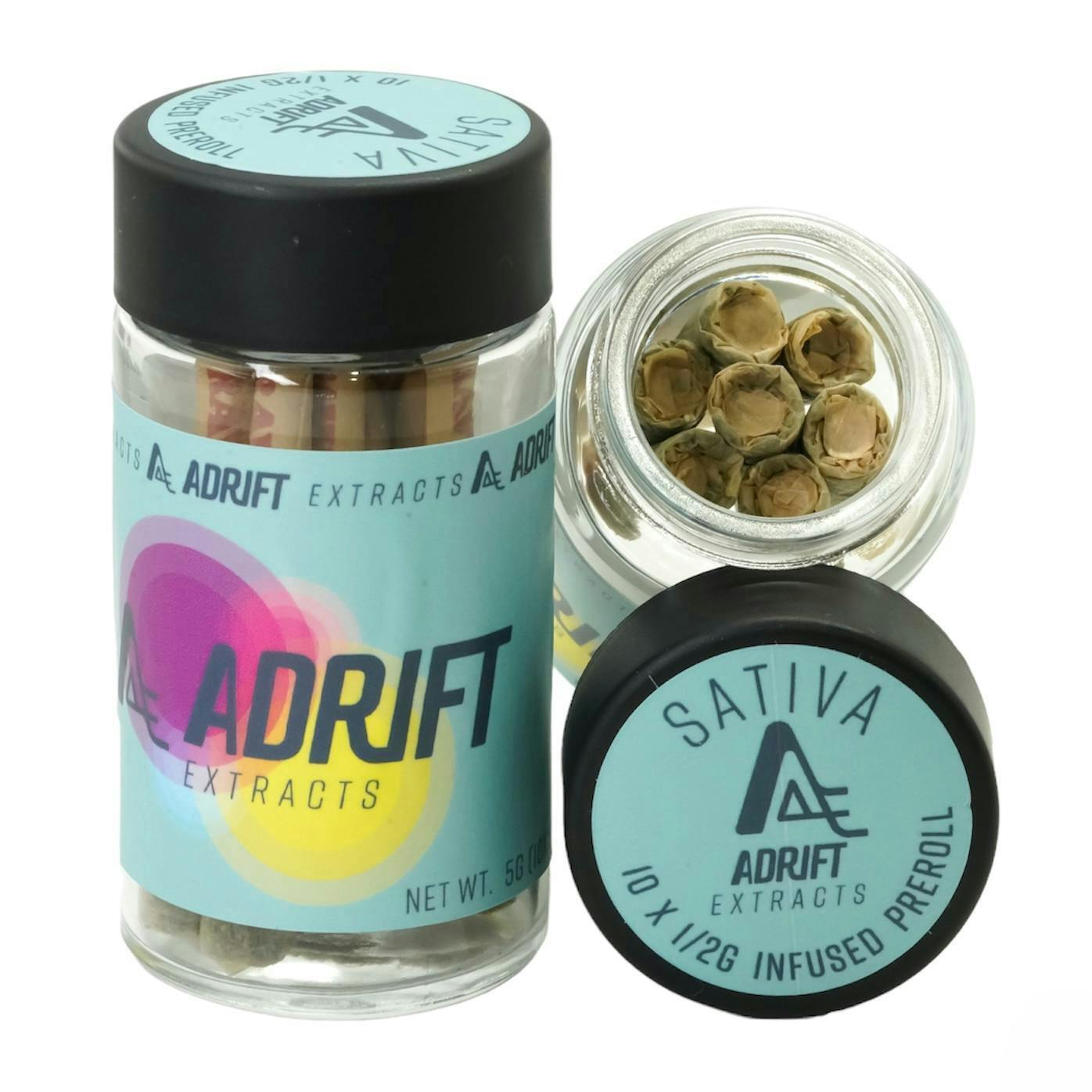 Adrift Extracts - 10pk - 5g - Infused Pre-Roll - Pineapple Diesel
