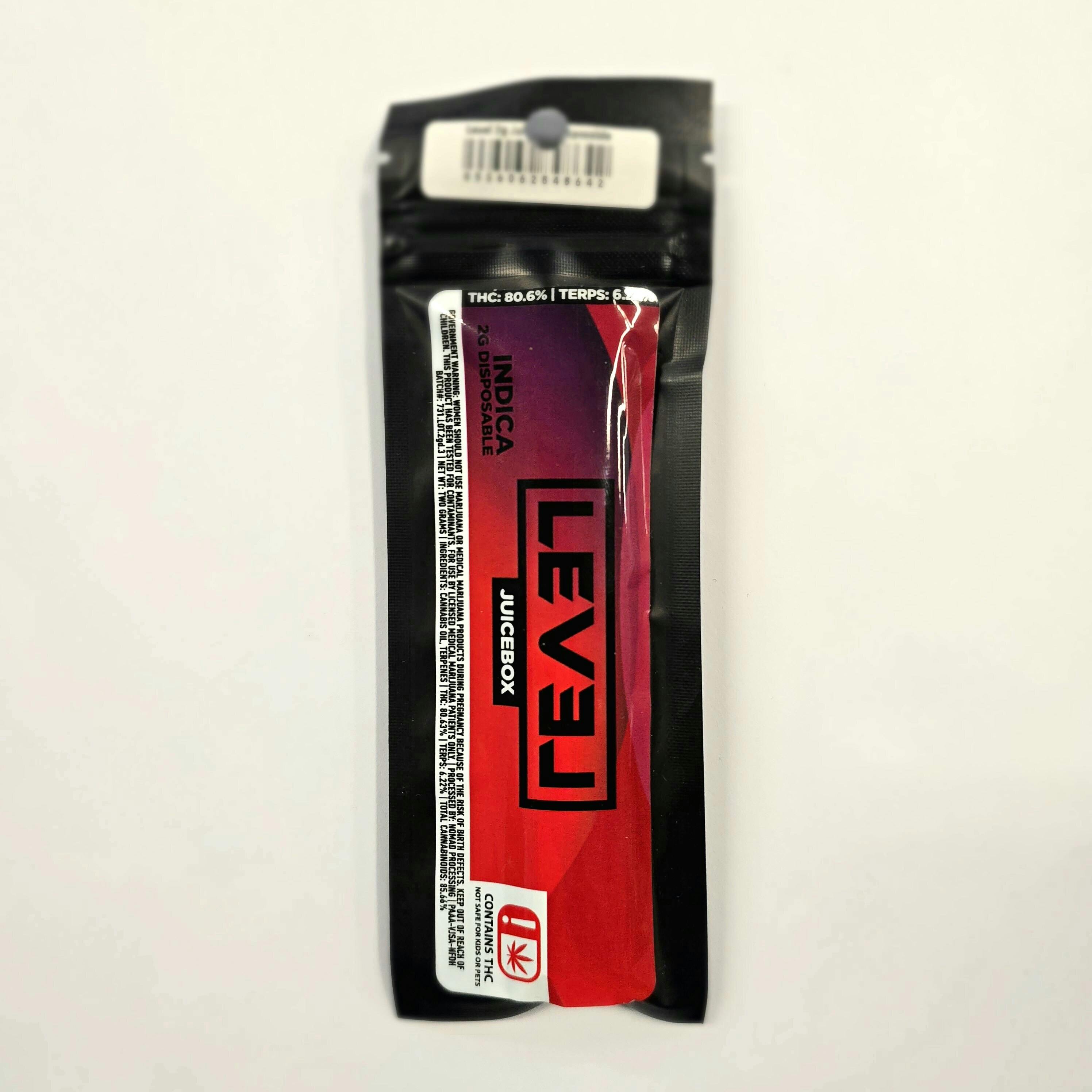 Level 2g Juicebox disposable