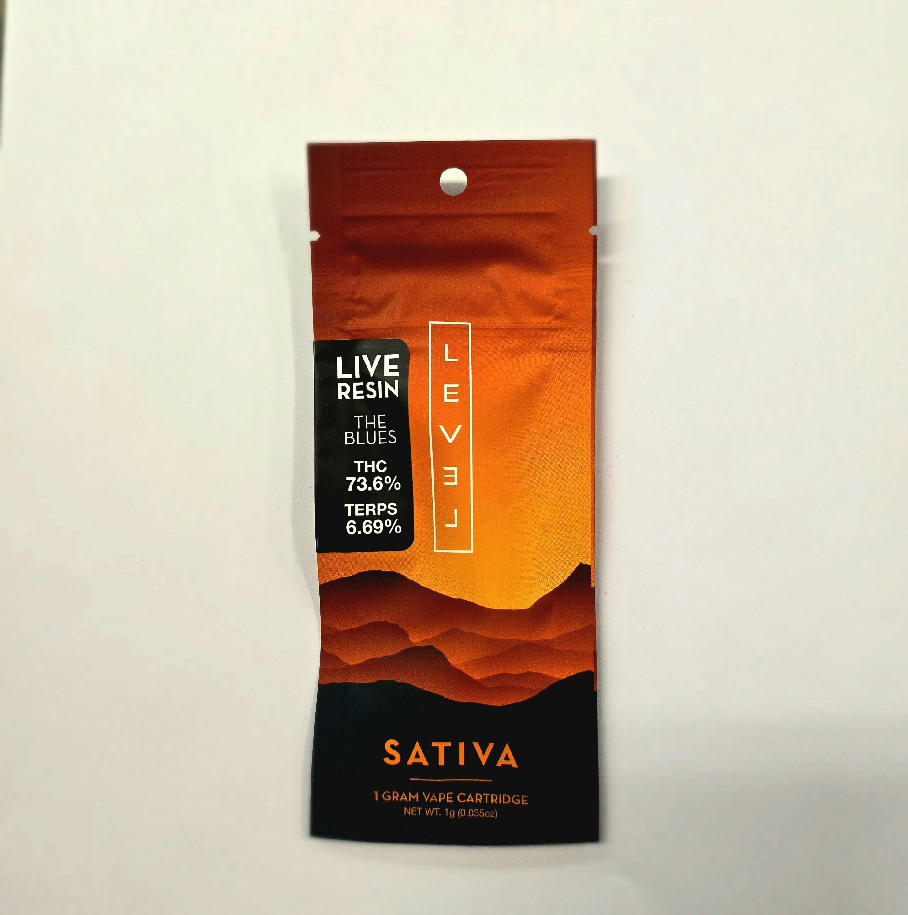 Level - 1g 510 Live Resin - The Blues
