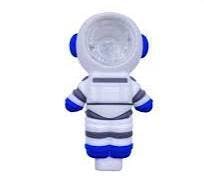 WHITE ASTRONAUT SILICONE HANDPIPE