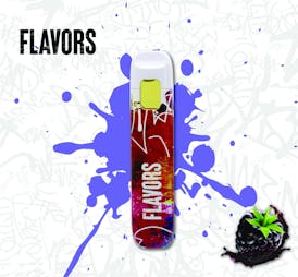 Flavors Blackberry Kush Indica 1G Disposable 1 X $40 | 2 X $68
