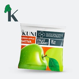 Kuni Green Apple Sativa Gummy 30mg 1 X$5 | 5 X $15