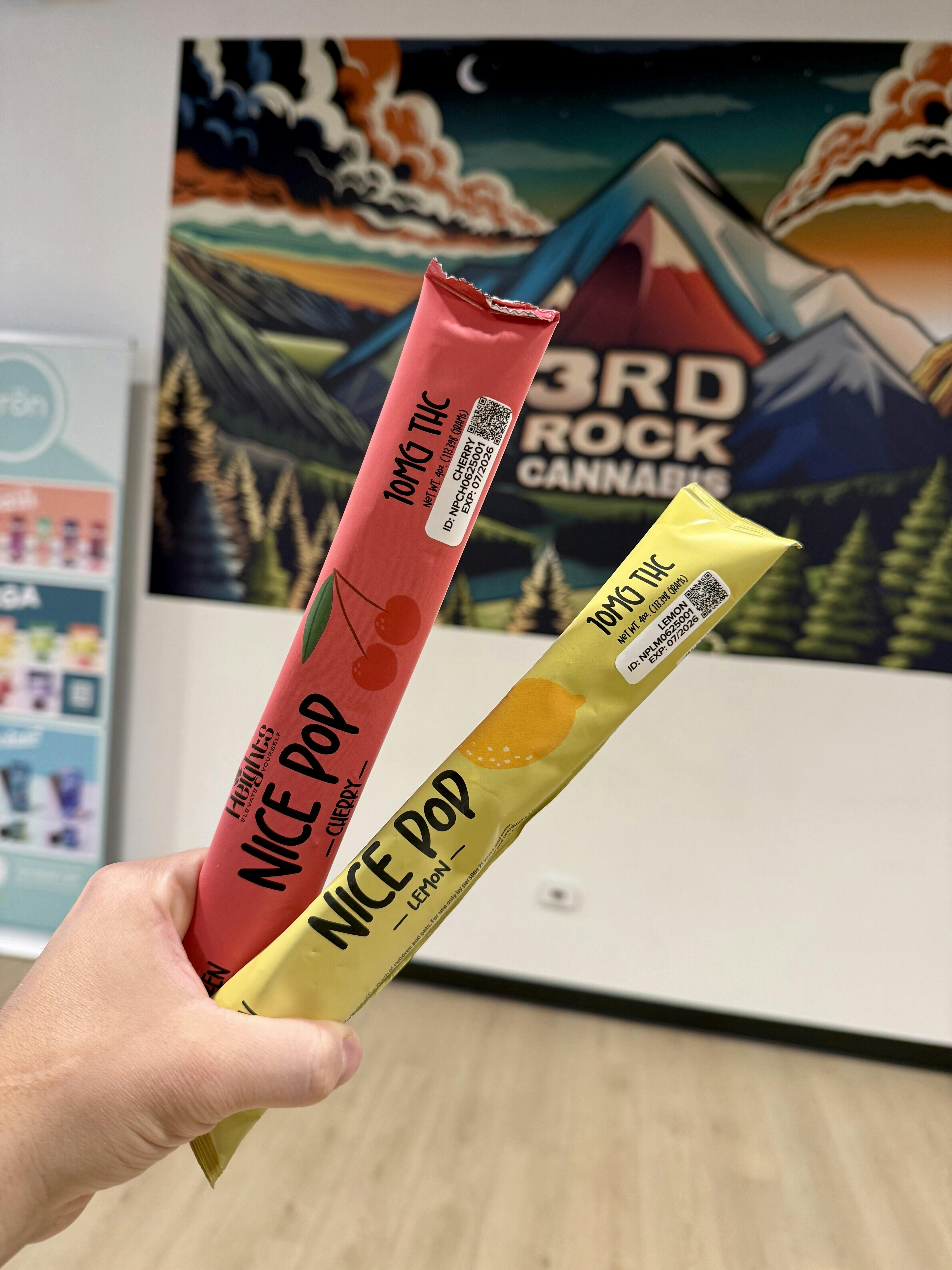 Nice Pop - Lemon Freeze Pop - 10mg THC
