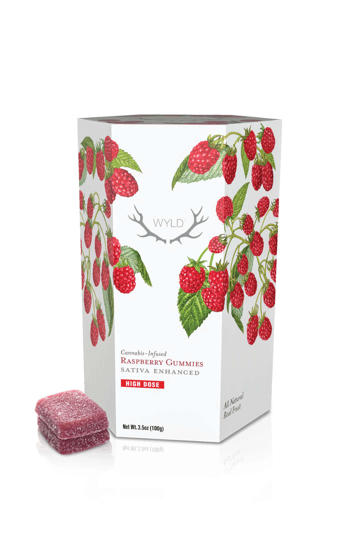 ➕MEDICAL CARD REQUIRED** WYLD 1000mg Gummies - SATIVA