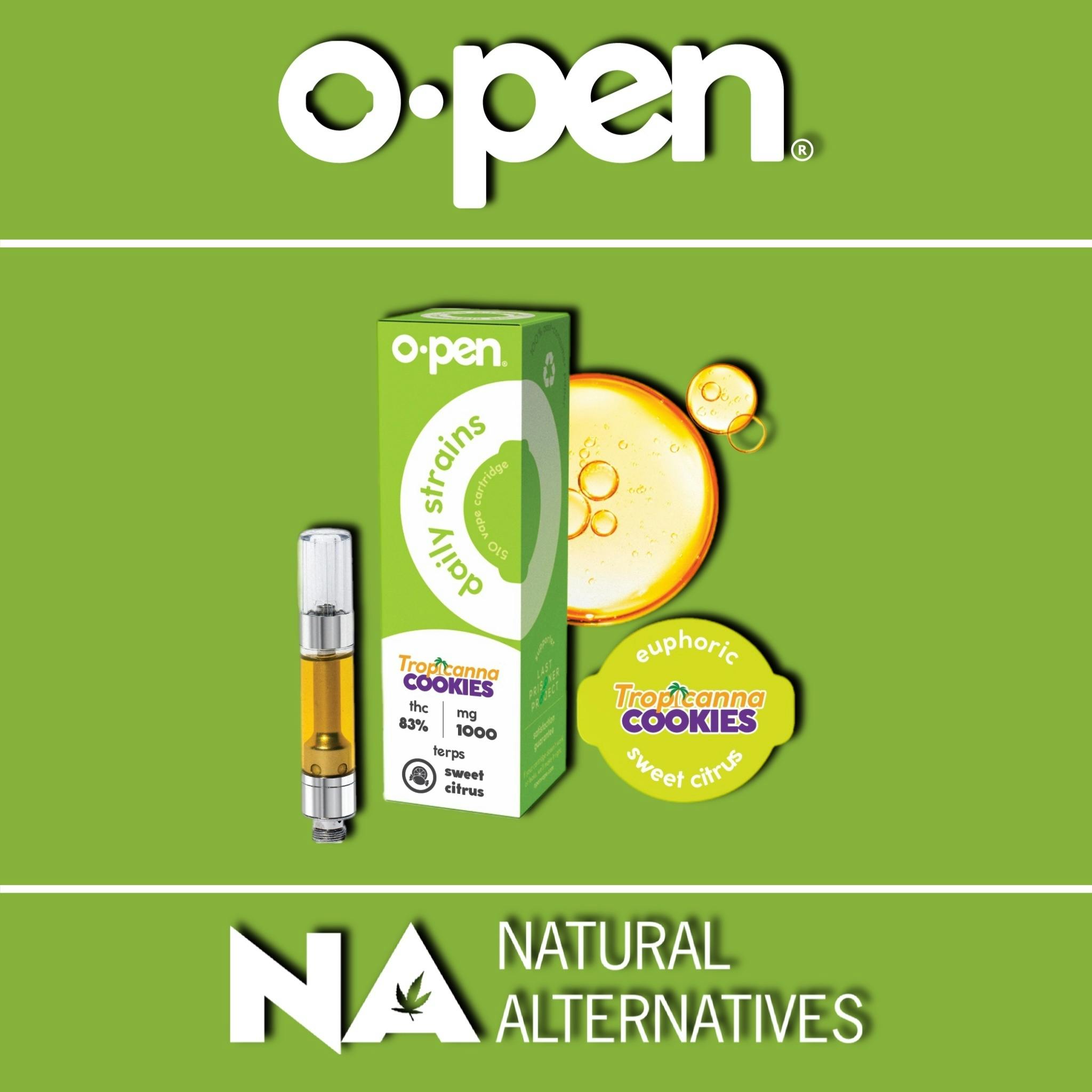 Open Tropicanna Cookies