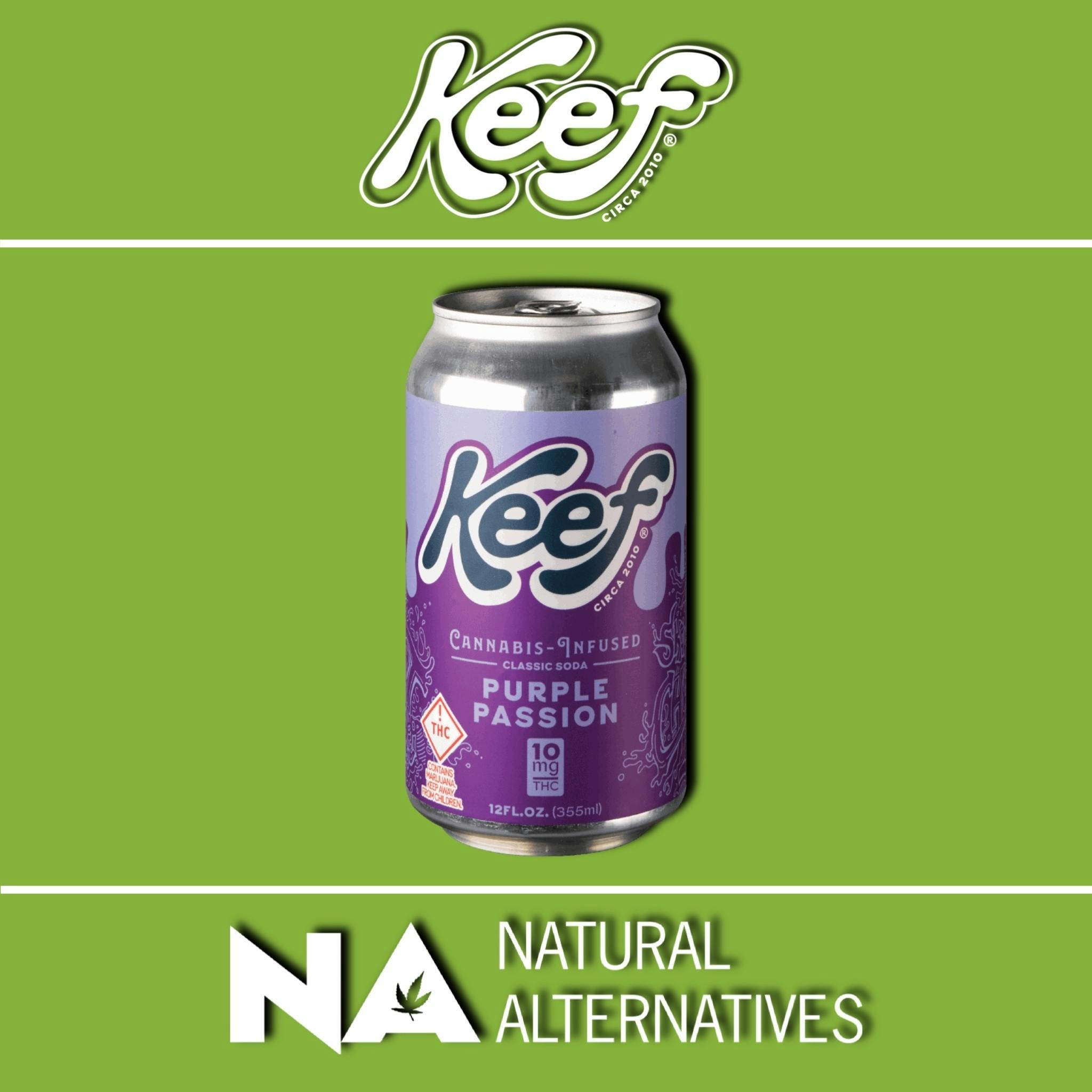 Keef Classic Soda Purple Passion - 10mg
