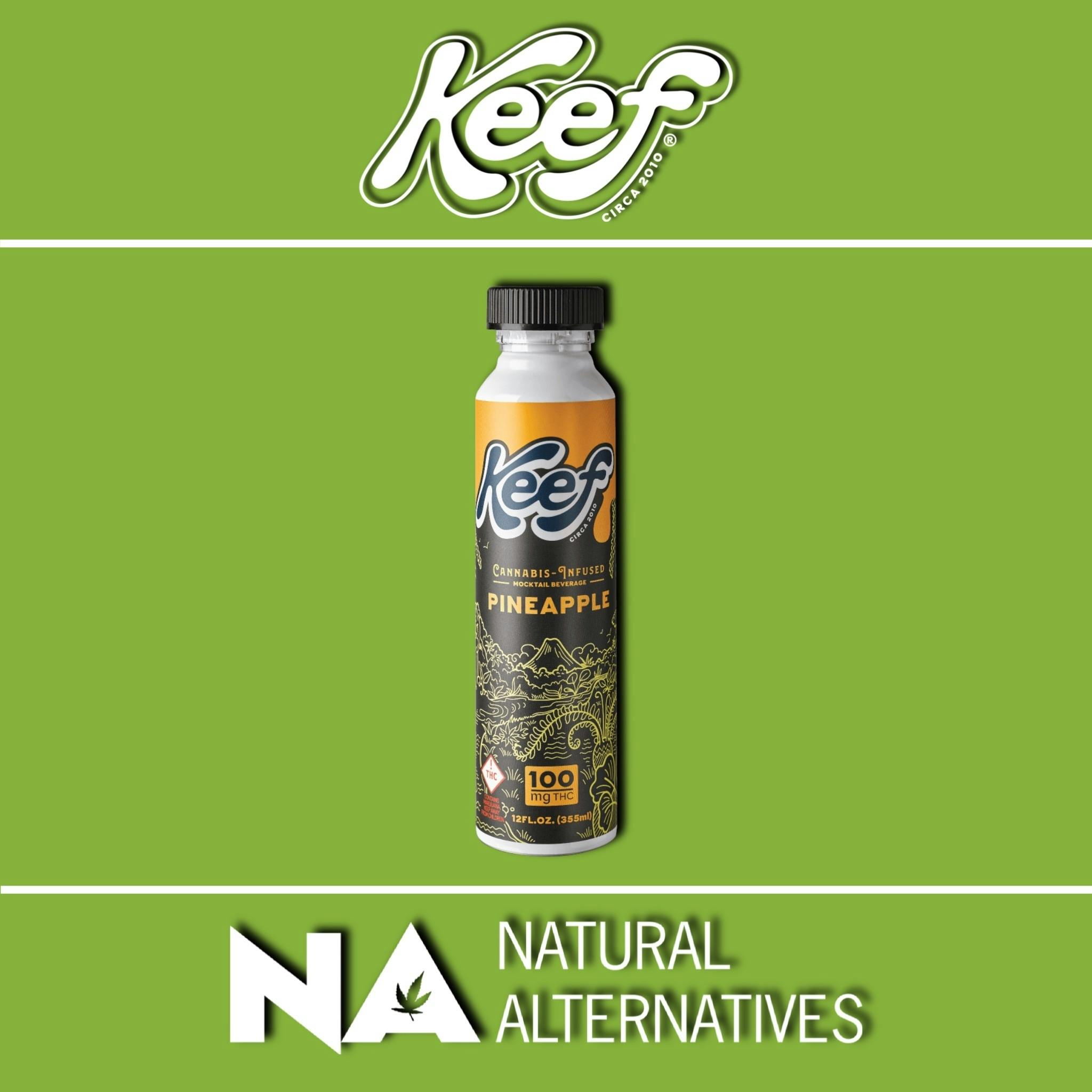 Keef Mocktail Pineapple - 100mg