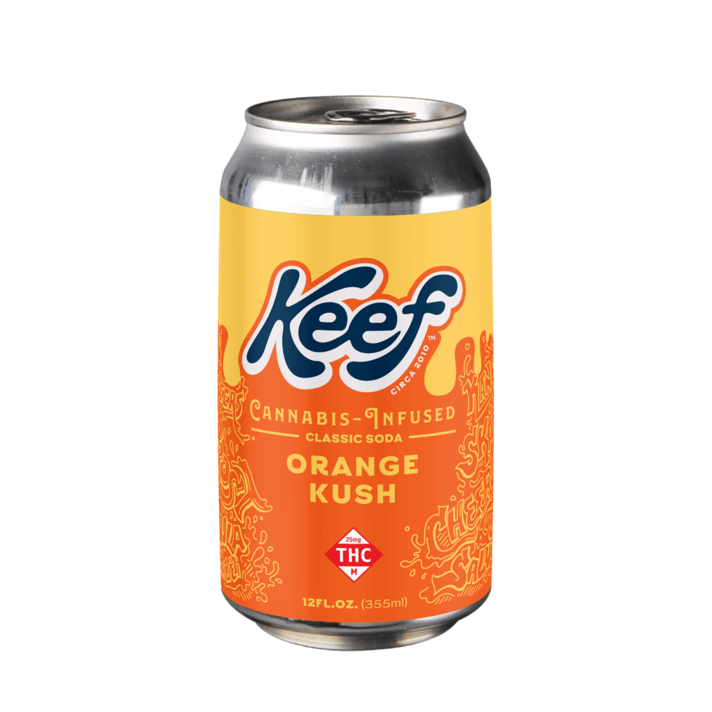 ➕MEDICAL CARD REQUIRED** Keef Cola 100mg - Orange Kush