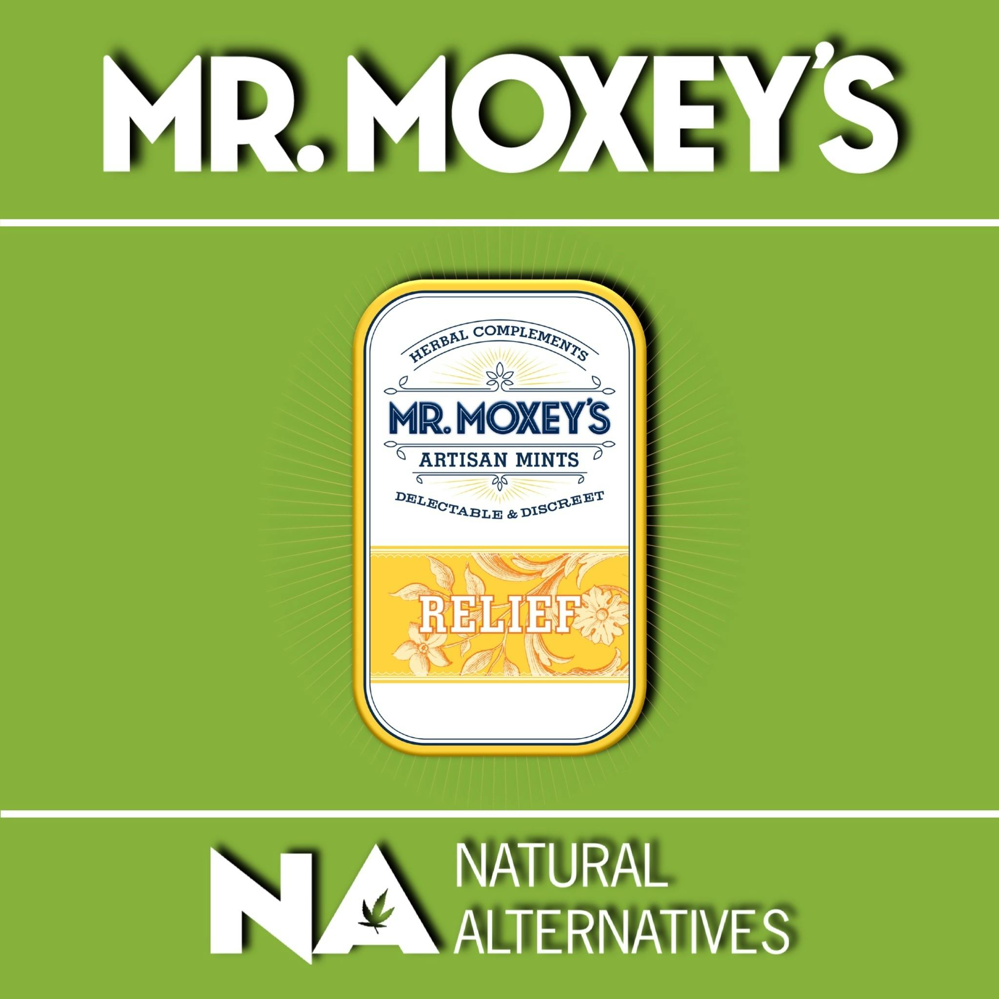 Mr. Moxey's Mints - Relief - Lemon Ginger (1:1:1 CBD:THC:CBG) - Tax Included