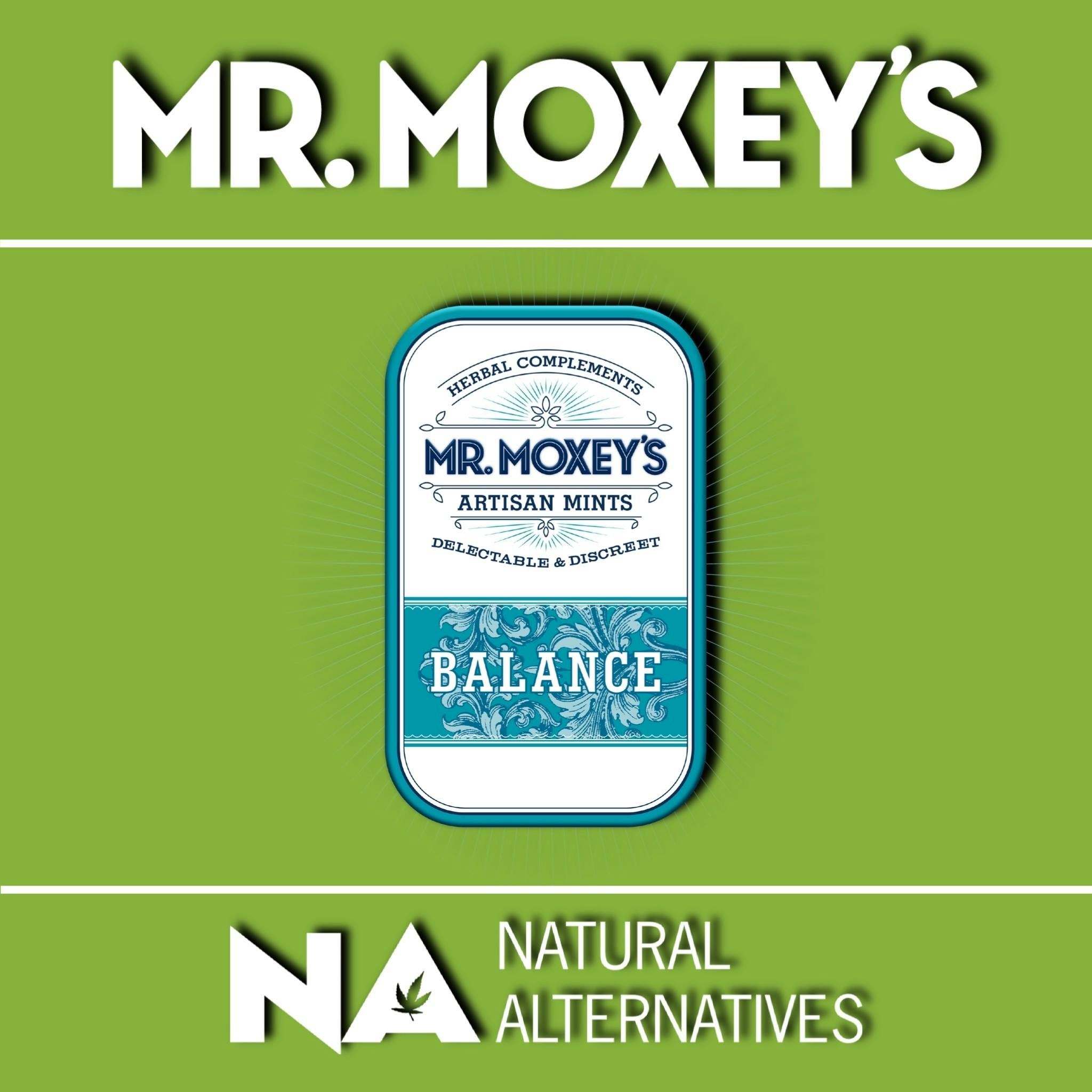 Mr. Moxey's Mints - Balance - Peppermint 1:1 (THC:CBD) Microdosed - Tax Included
