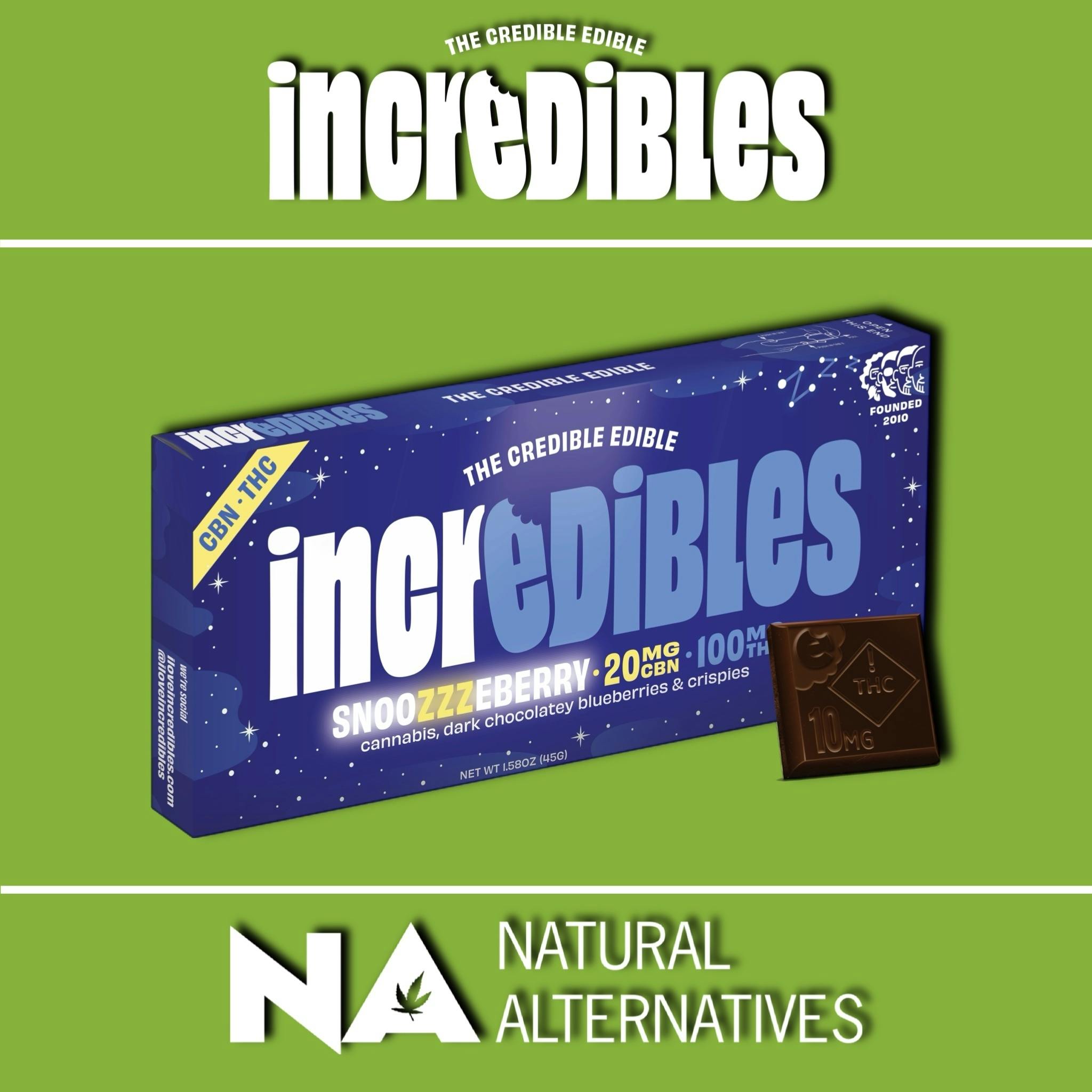 SNOOZZZEBERRY - (20mg CBN: 100mg THC) 1:5 - Tax Included