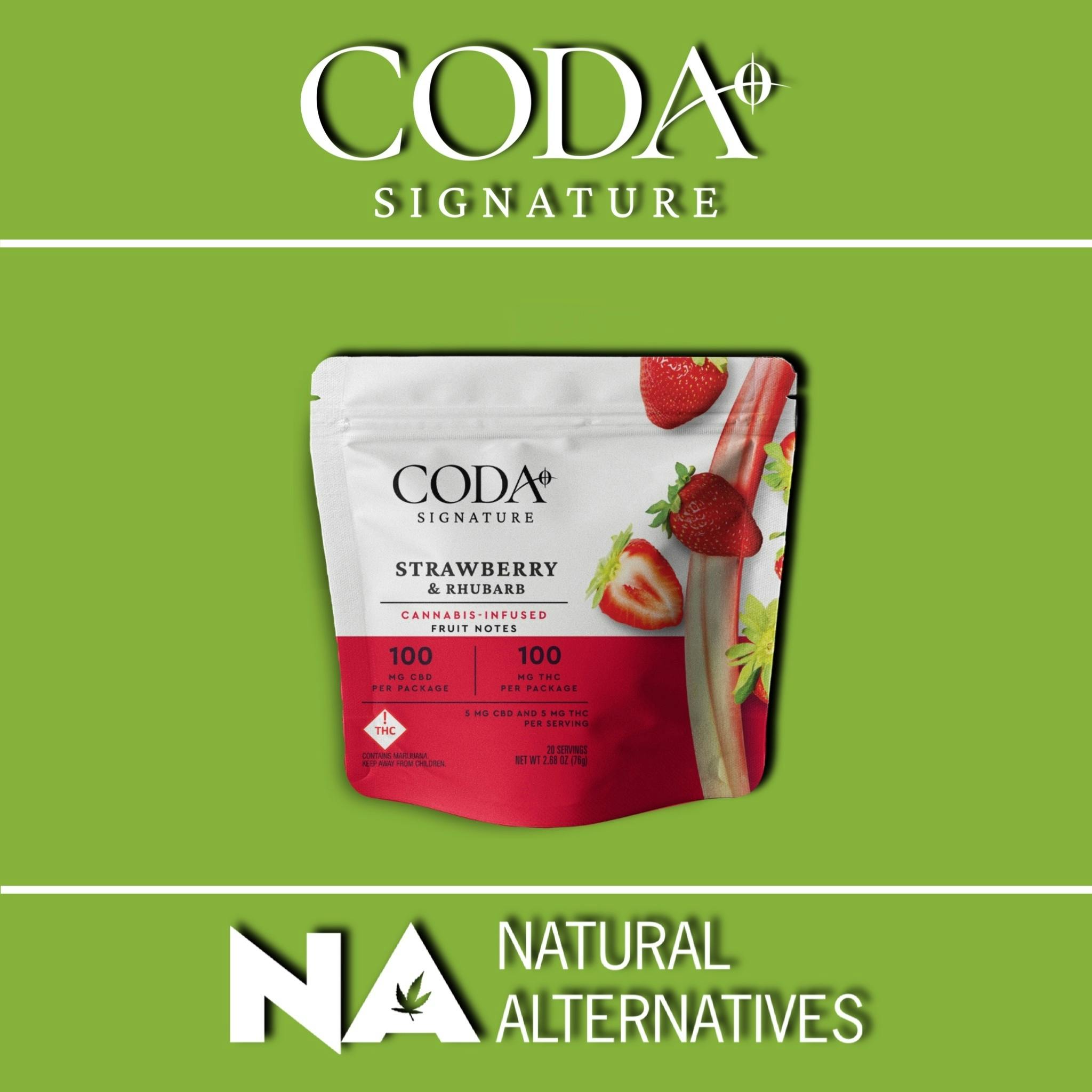 Strawberry & Rhubarb 1:1 Fruit Notes - Tax Included