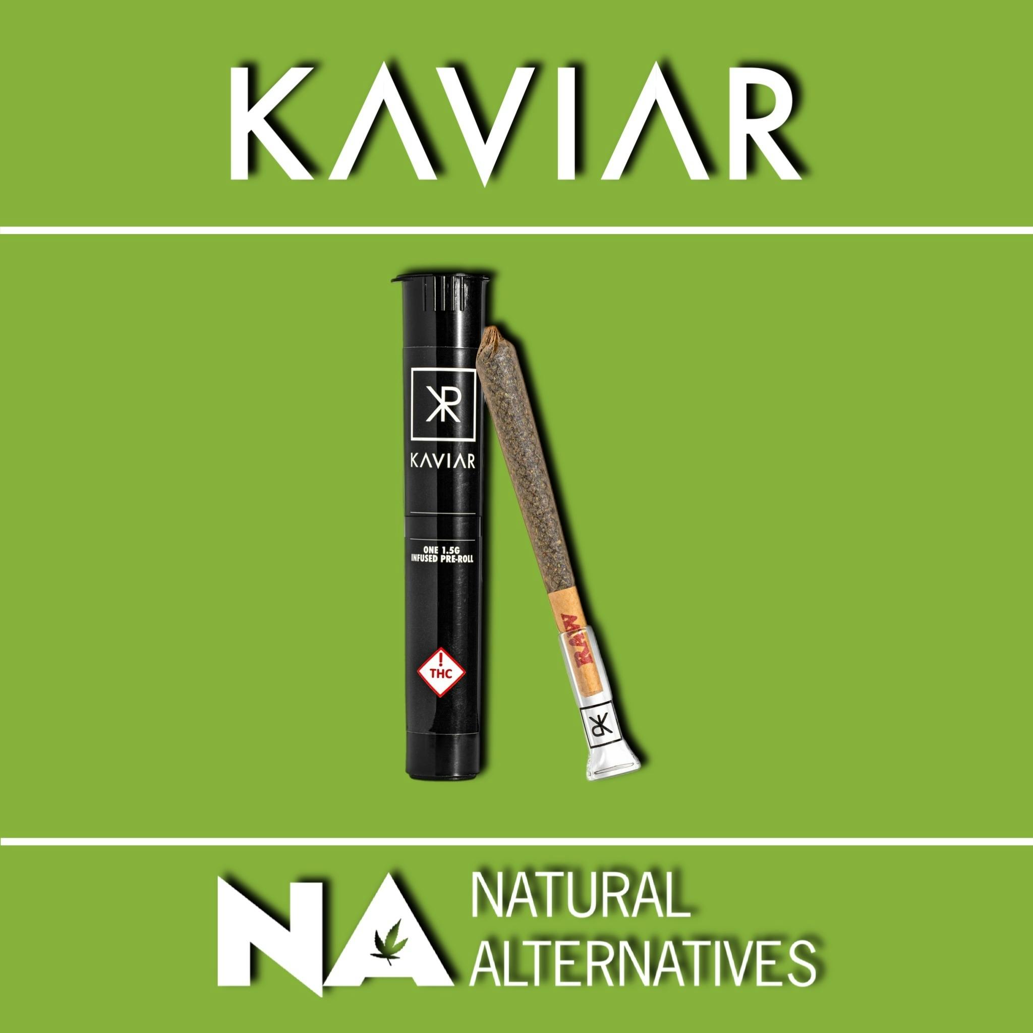Kaviar | Cones | Sativa | Infused Joint | 1.5g