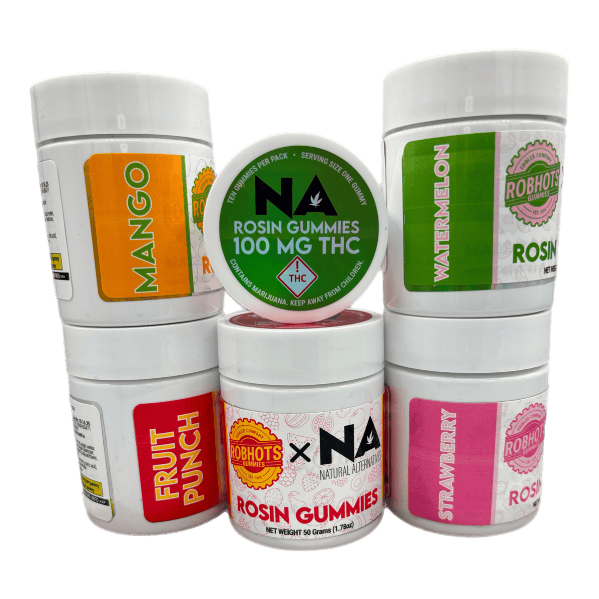 ROBHOTS x NAFH - Rosin Infused Gummies - Tax Included