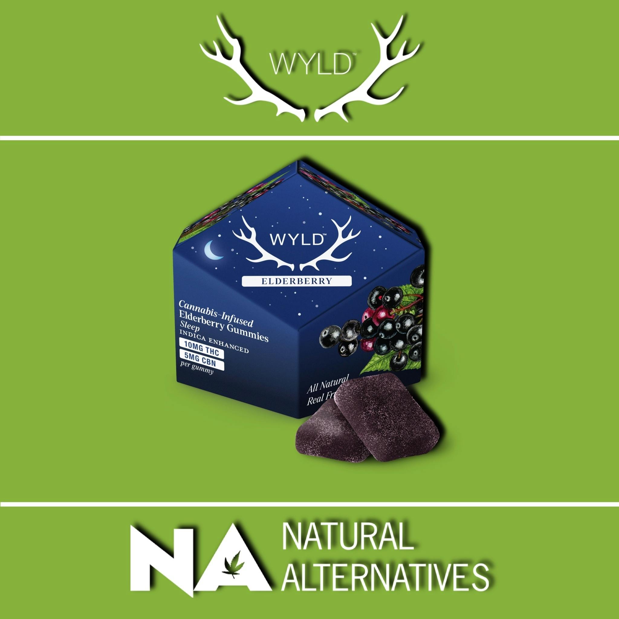 Elderberry 2:1 THC:CBN Enhanced Gummies 100mg - Tax Included