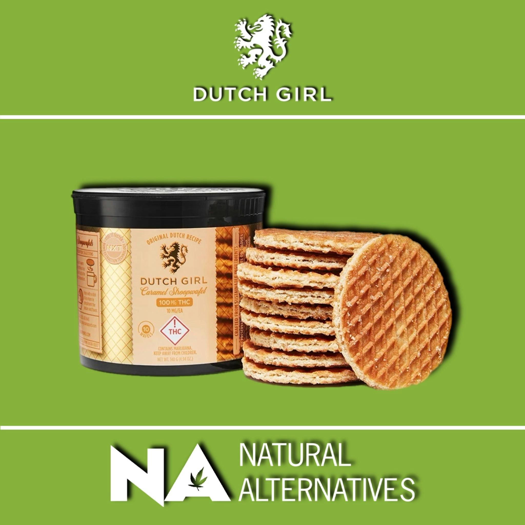 Dutch Girl - Caramel Stroopwafel 100mg - Tax Included