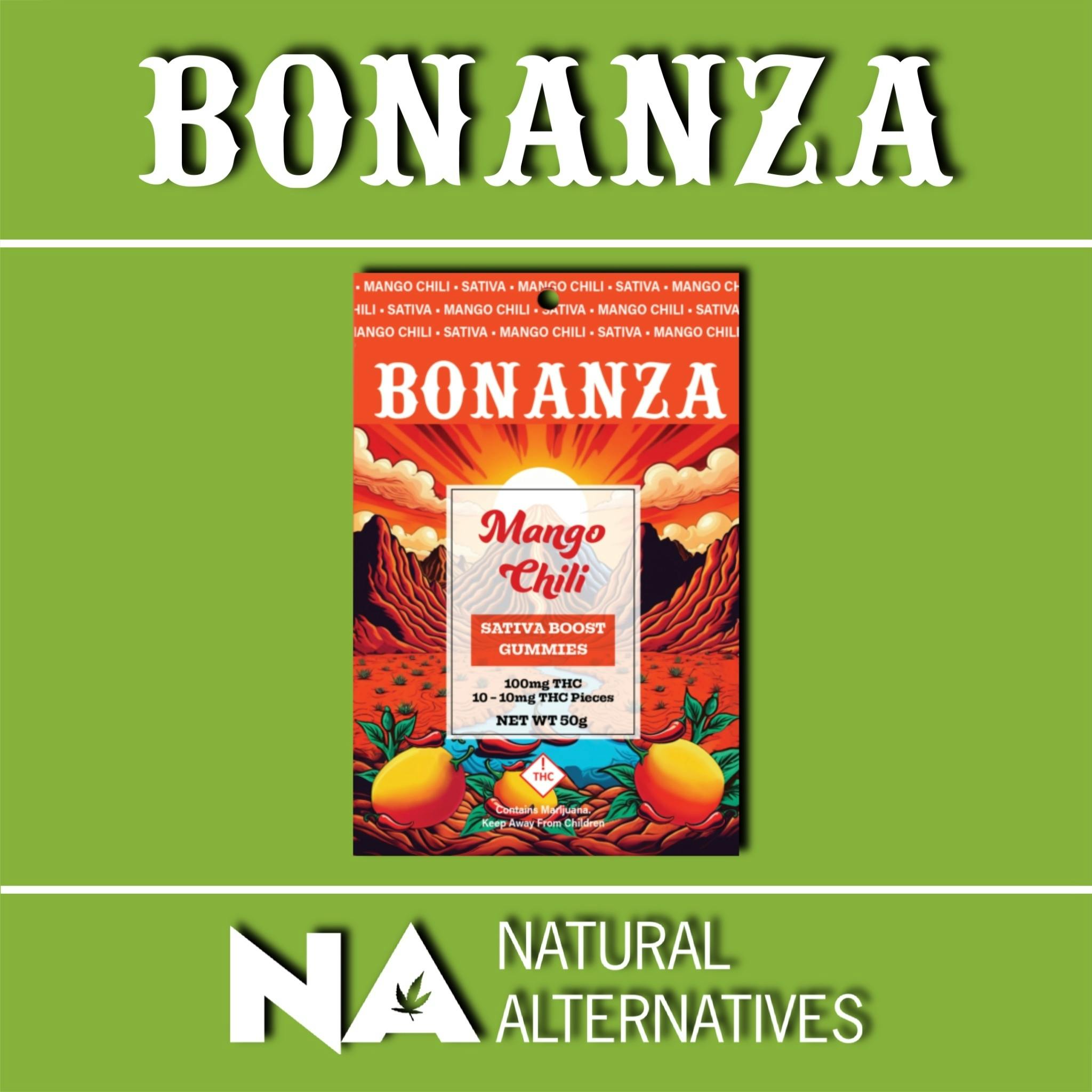 Boosted Gummies Mango Chile Sativa