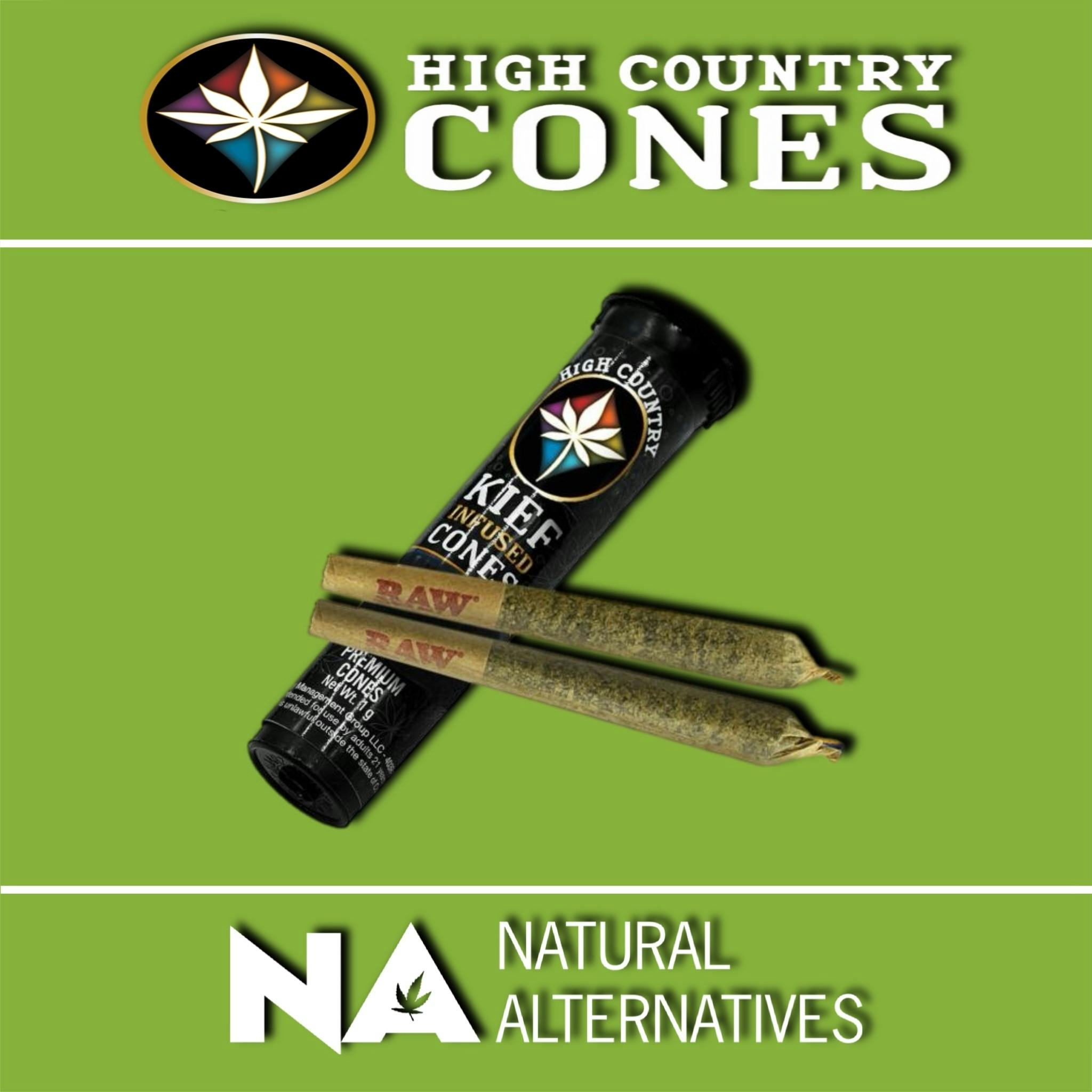 Kief Cones 2pk - Choco Le Pew - Tax Included