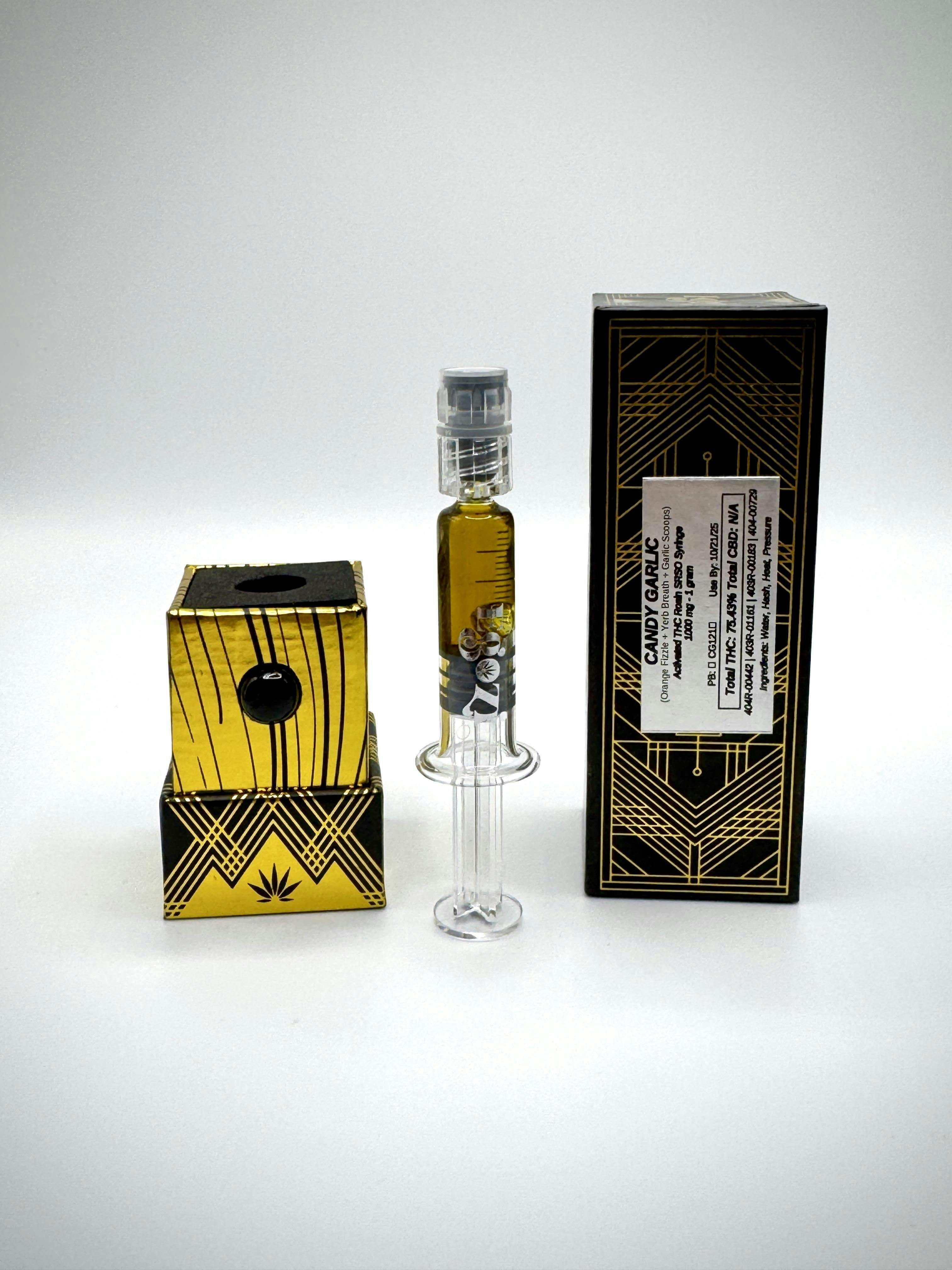 ➕MEDICAL CARD REQUIRED** Egozi 1g SRSO Activated Rosin Syringe