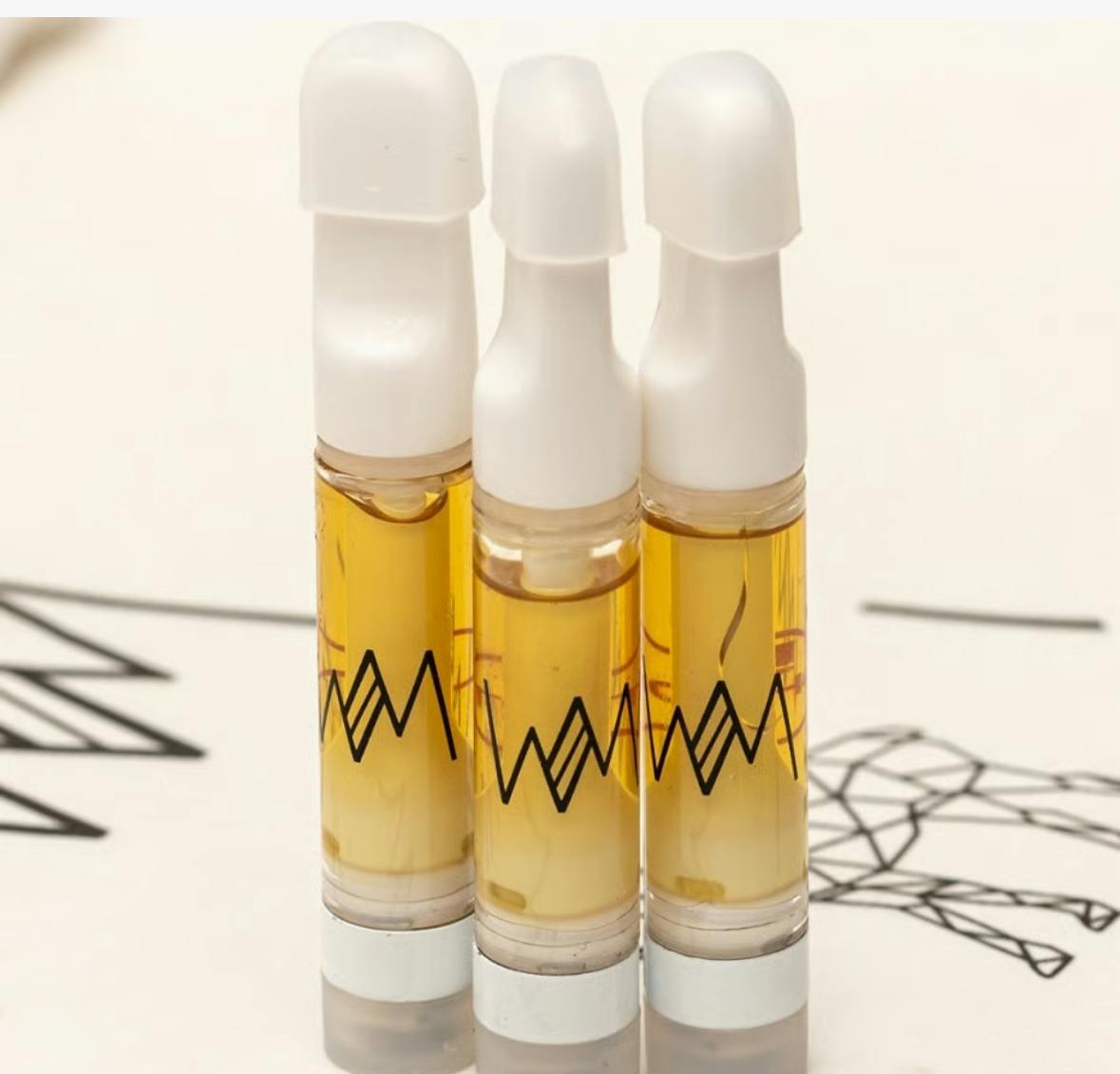 ➕MEDICAL CARD REQUIRED** White Mousse 1g Live Resin Cart