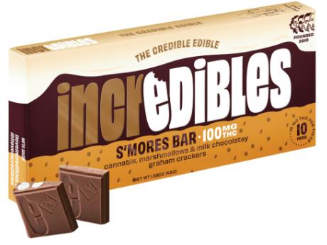 incredibles - S'mores Bar - Chocolate -100mg