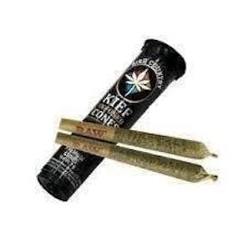 High Country I 2pk Kief Infused Pre-rolls I White Hot Guava