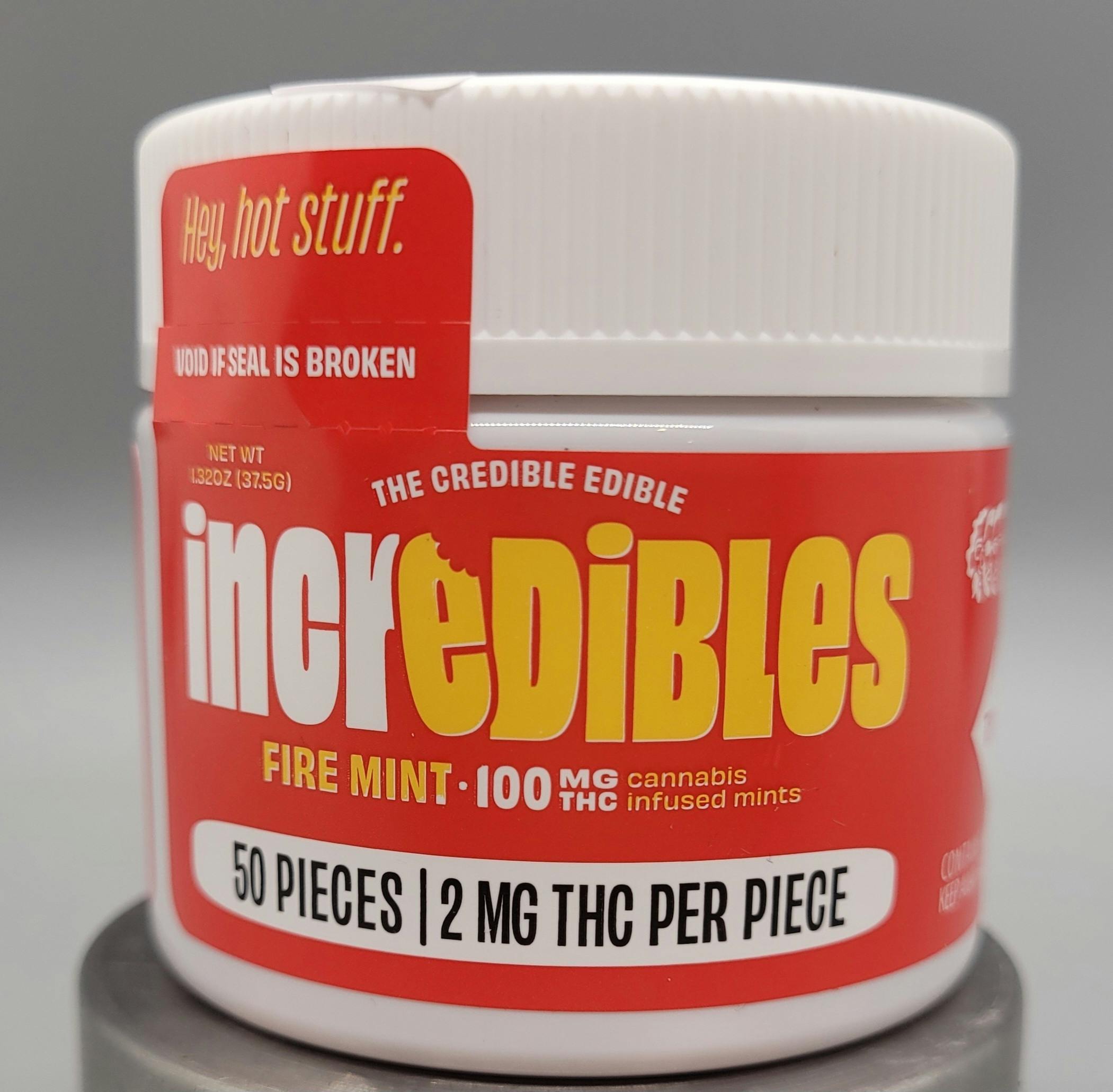 incredibles - Fire Mint - Mints - 100mg