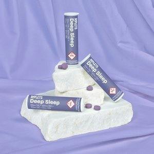 Riplets | Deep Sleep | 100MG THC + 300MG CBD + 80MG CBC + 50MG CBN
